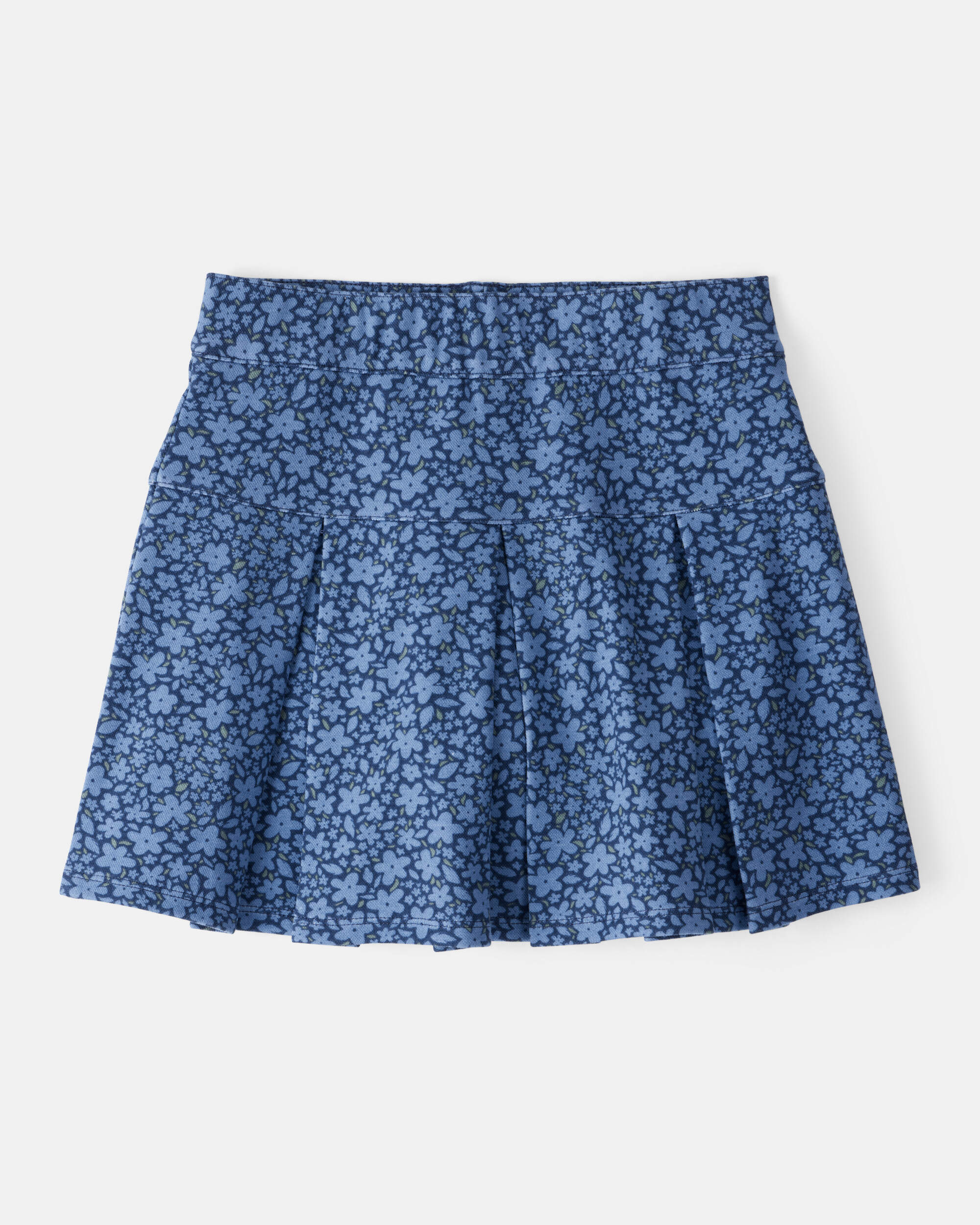 Kid Floral Pull-On Skort