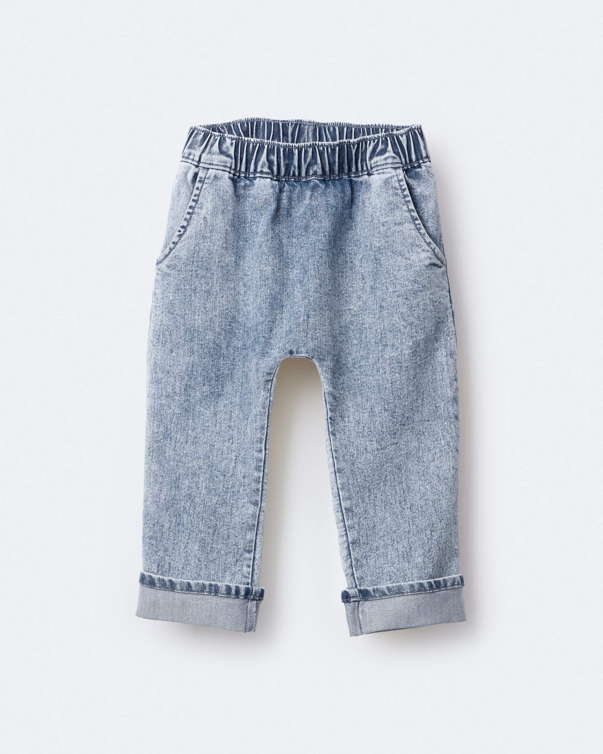 Toddler Playground Pant Avenue Wash Denim - Blue