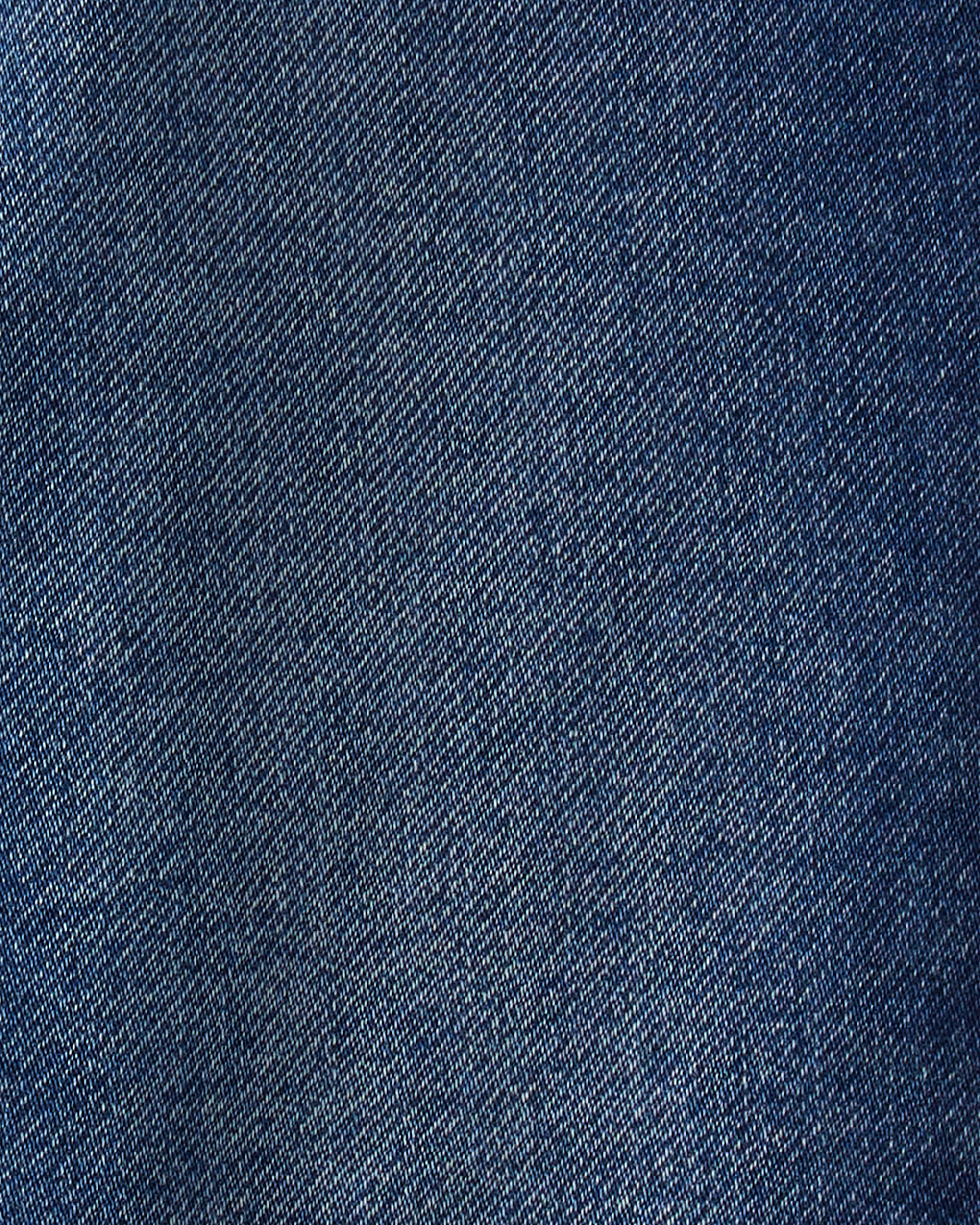 Toddler 2-Piece Acorn Button-Down Shirt & Pull-On Denim Pant Set