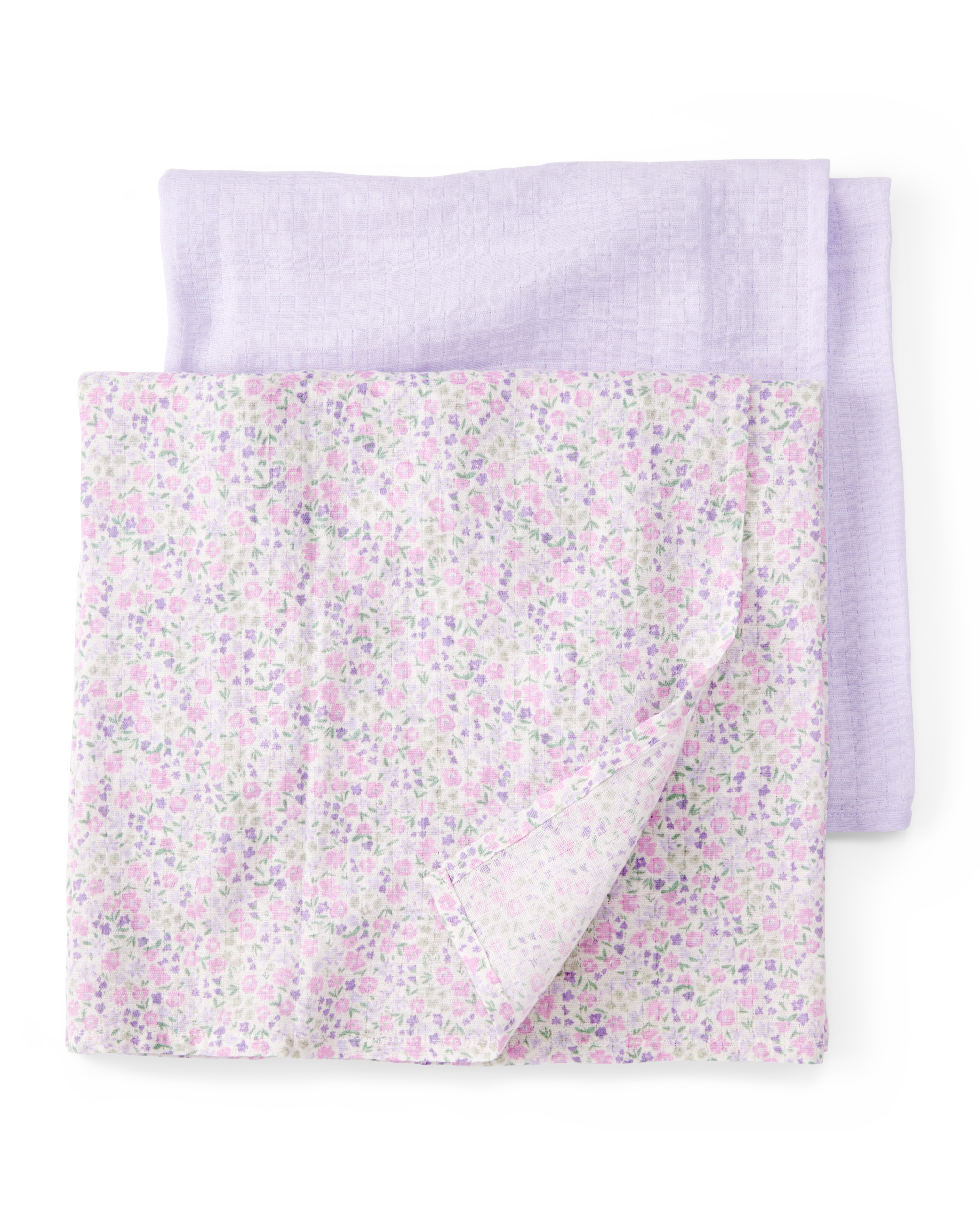 2-Pack Muslin Swaddle Blankets