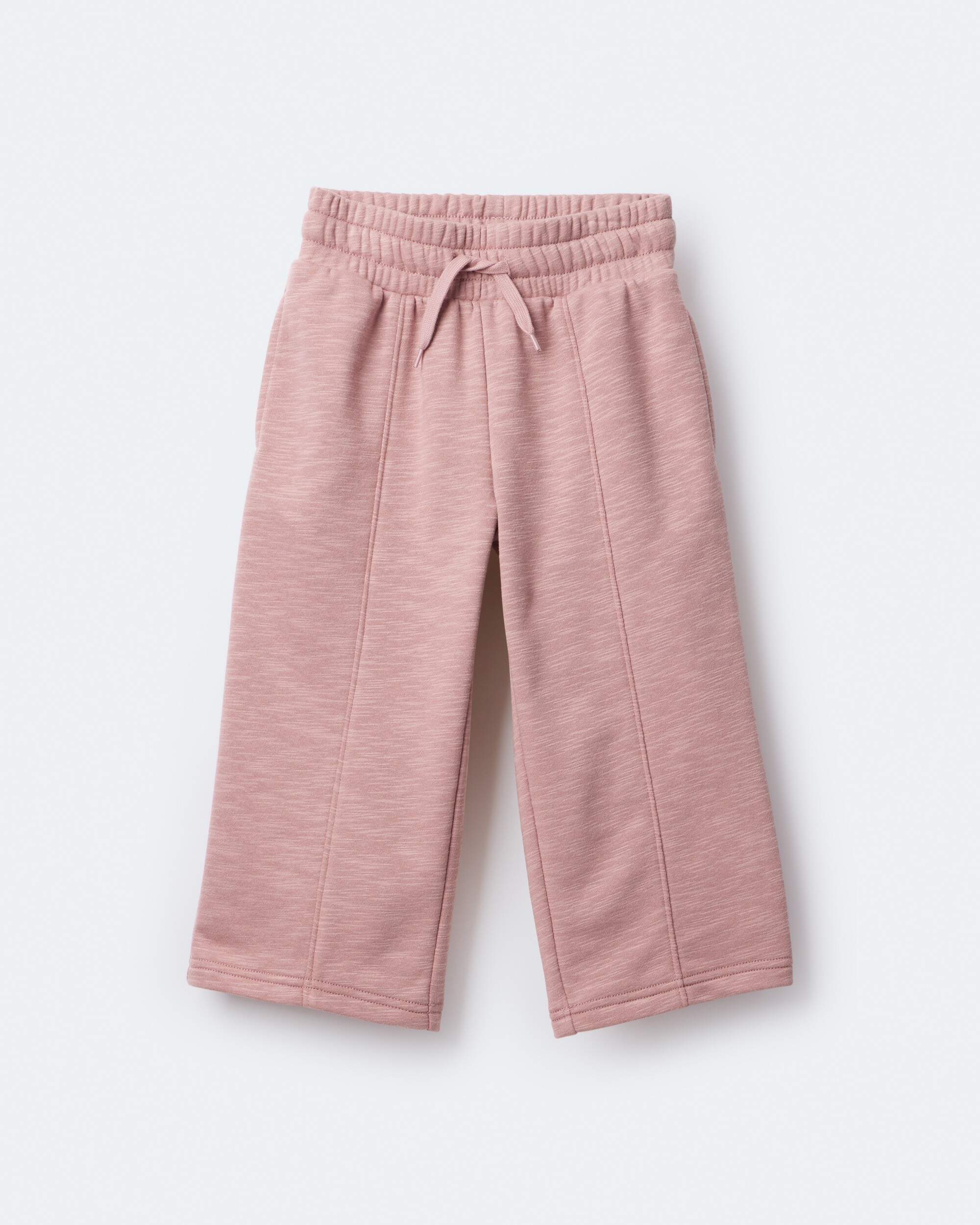 Toddler Girl Linda Wide Leg Pant - Mauve