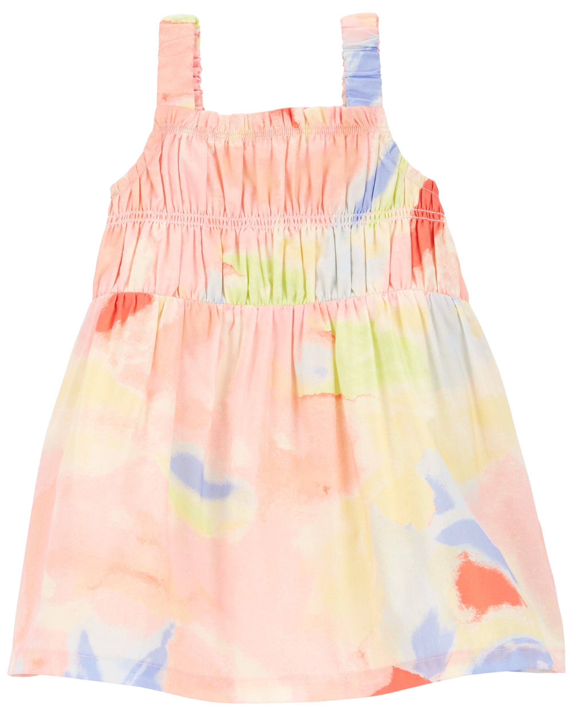 Baby 2 Piece Smocked Dress Cardigan Set