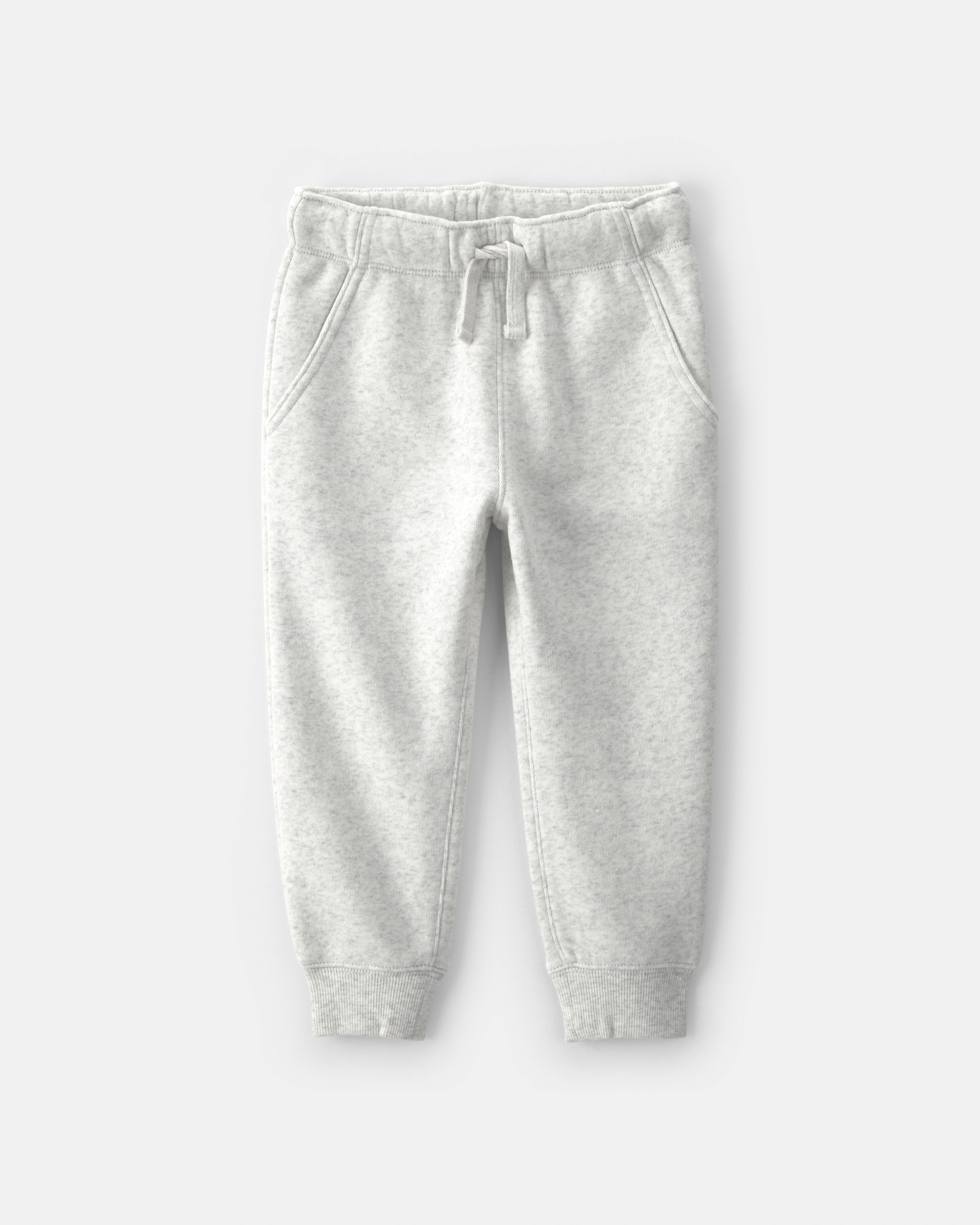 Toddler Boy Fleece Joggers - Grey
