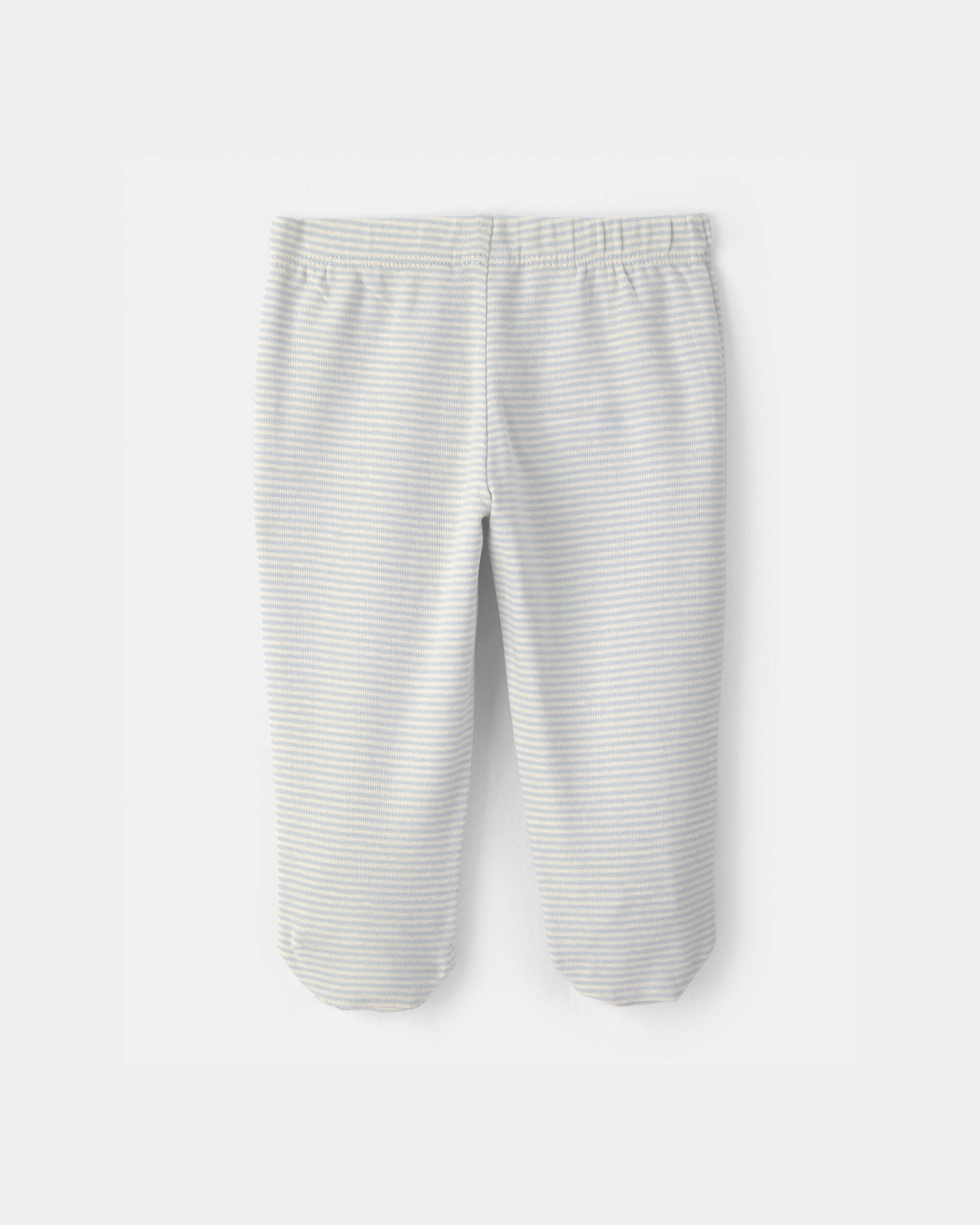 Baby Boy 2-Pack Footed Pull-On Pants - Blue