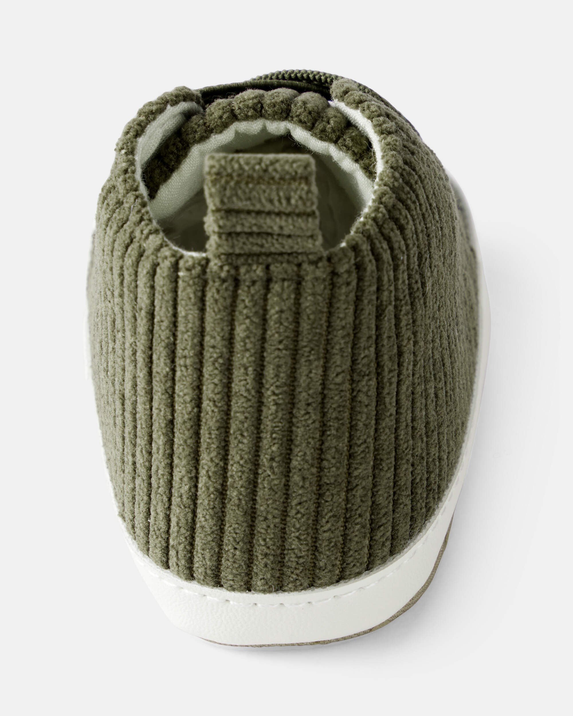 Baby Boy Corduroy High-Top Casual Sneakers - Green