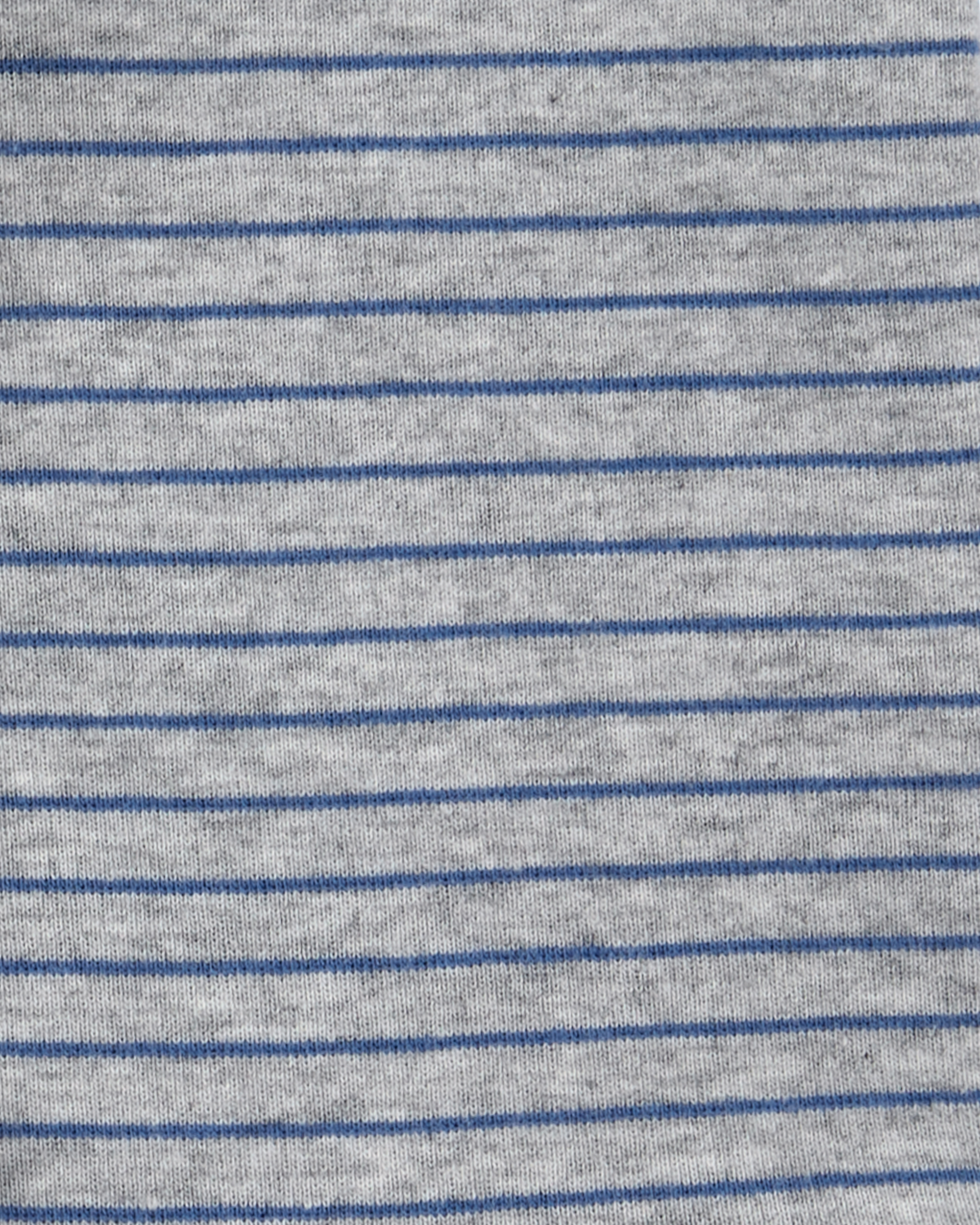 Baby Boy 3-Piece Striped Anchor Outfit Set - Blue
