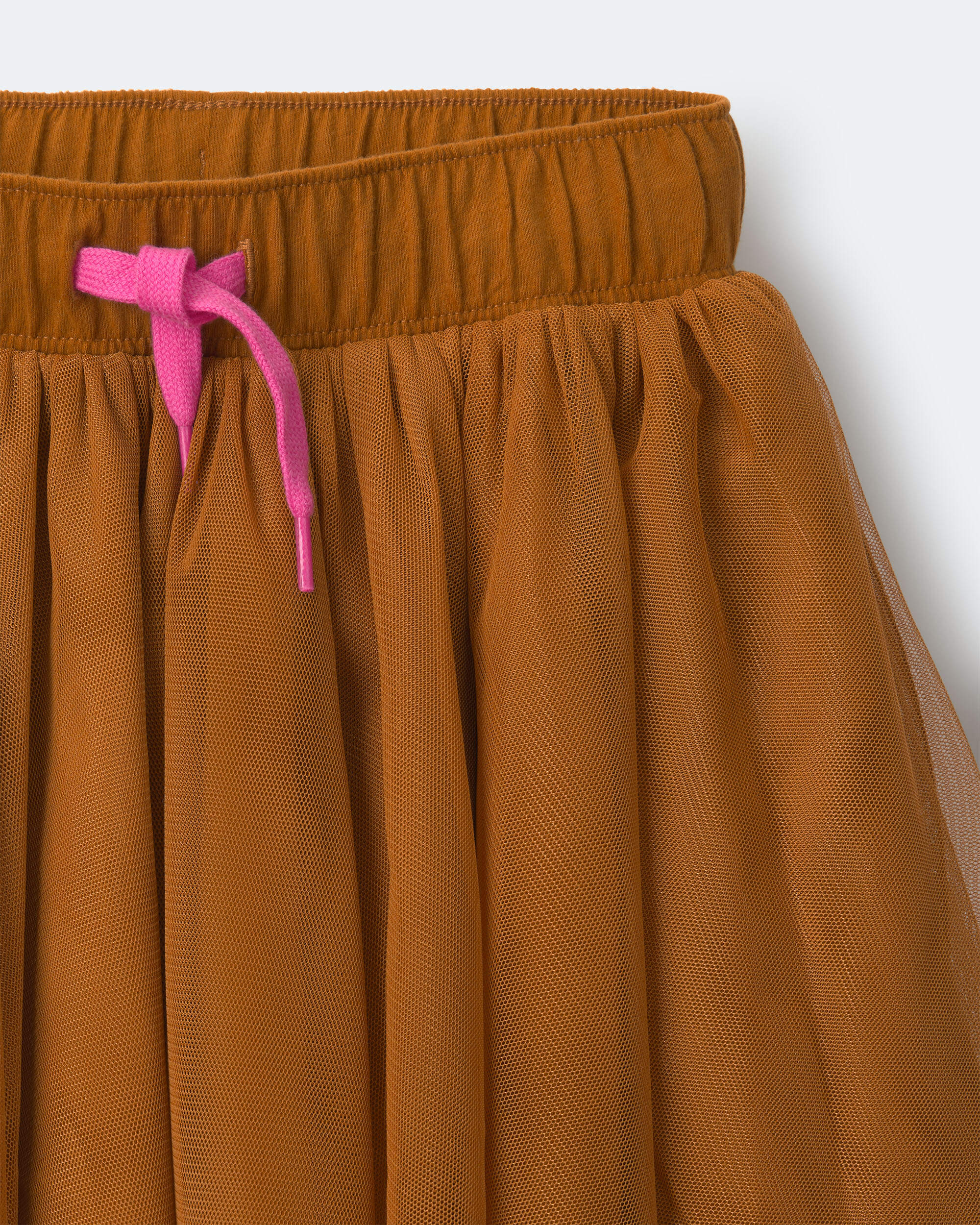 Toddler Girl Avenue Twirl™ Mini Skirt with Tulle - Golden Yellow