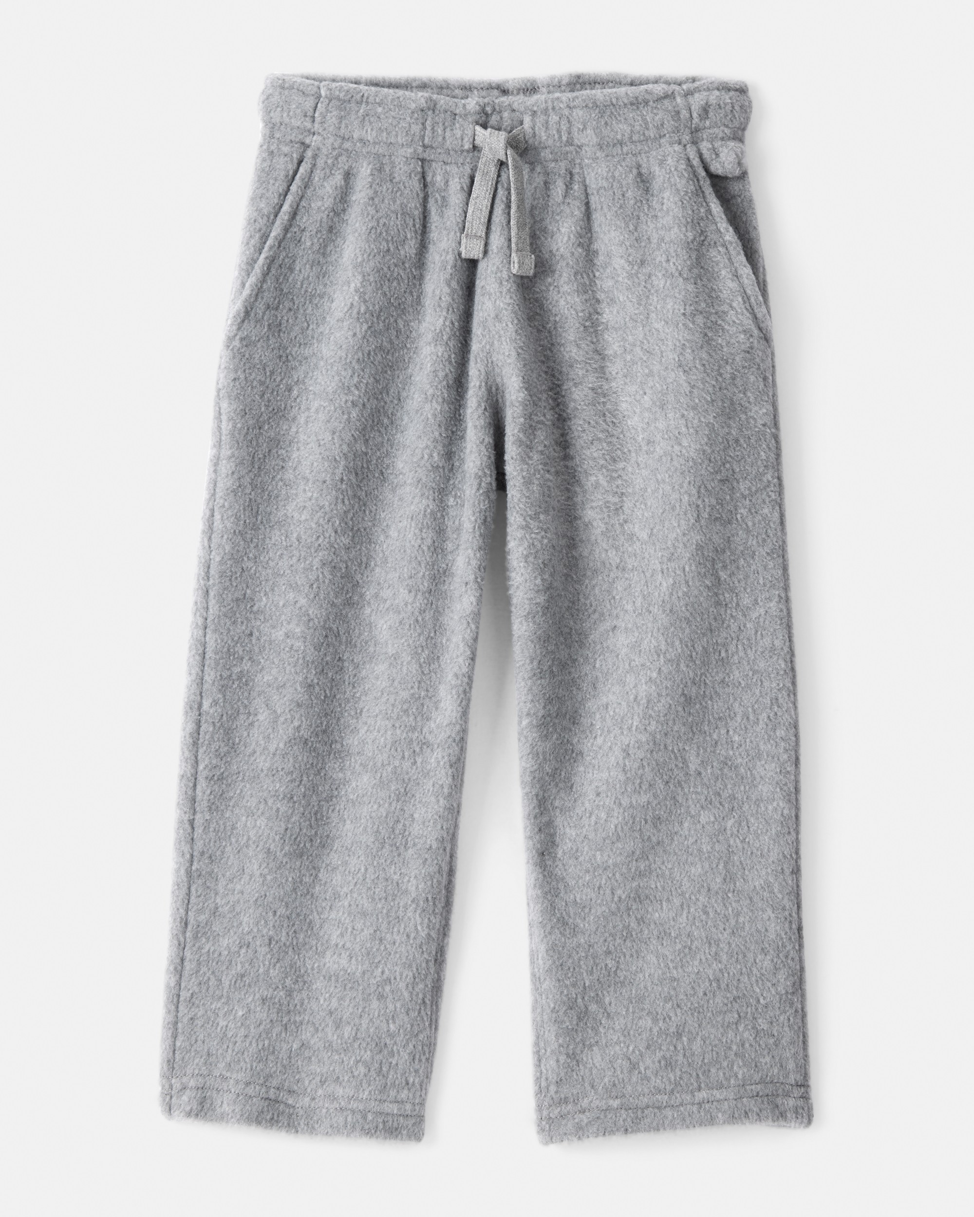 Toddler Boy Fleece Joggers - Grey