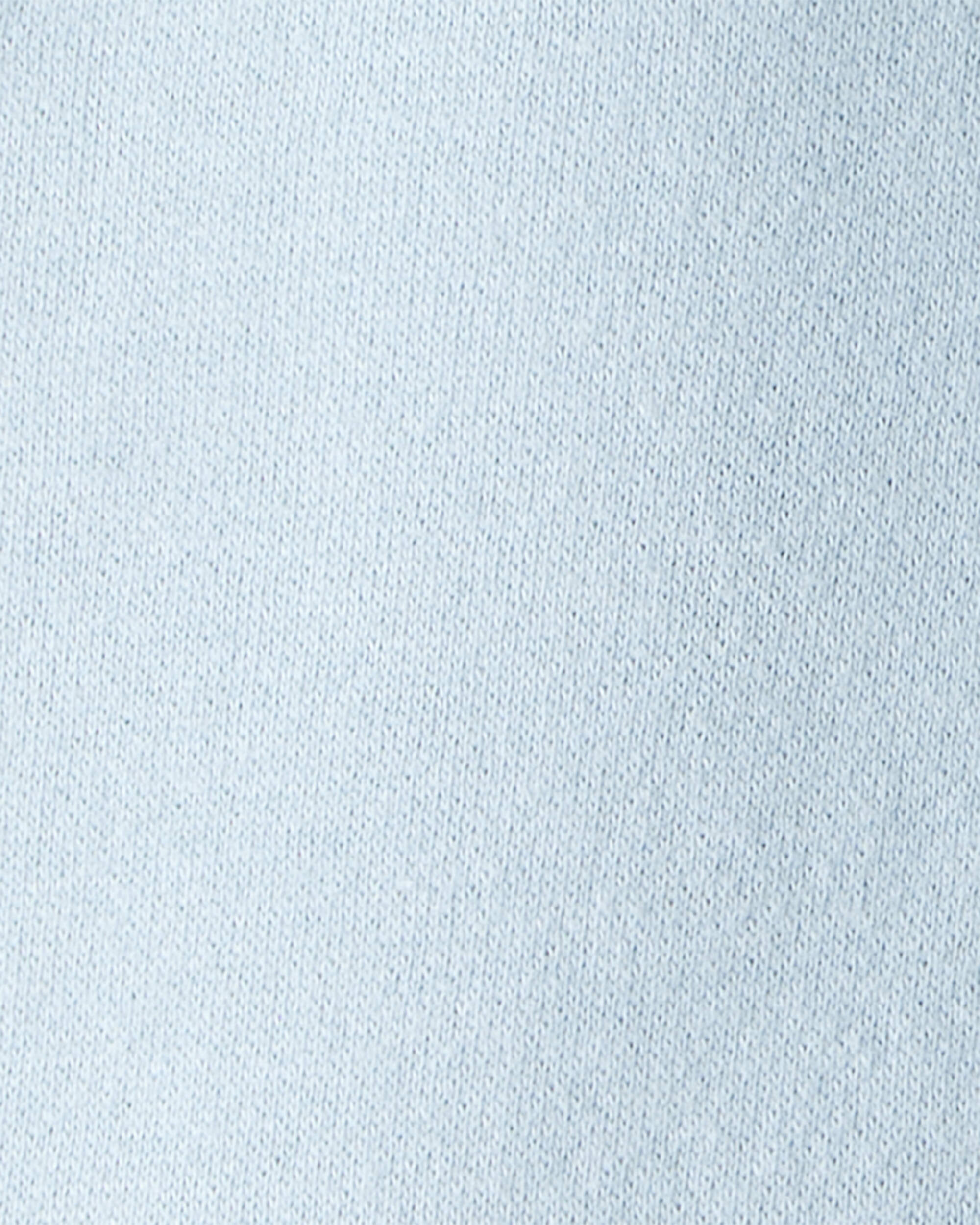 Toddler Girl Cotton Joggers - Blue