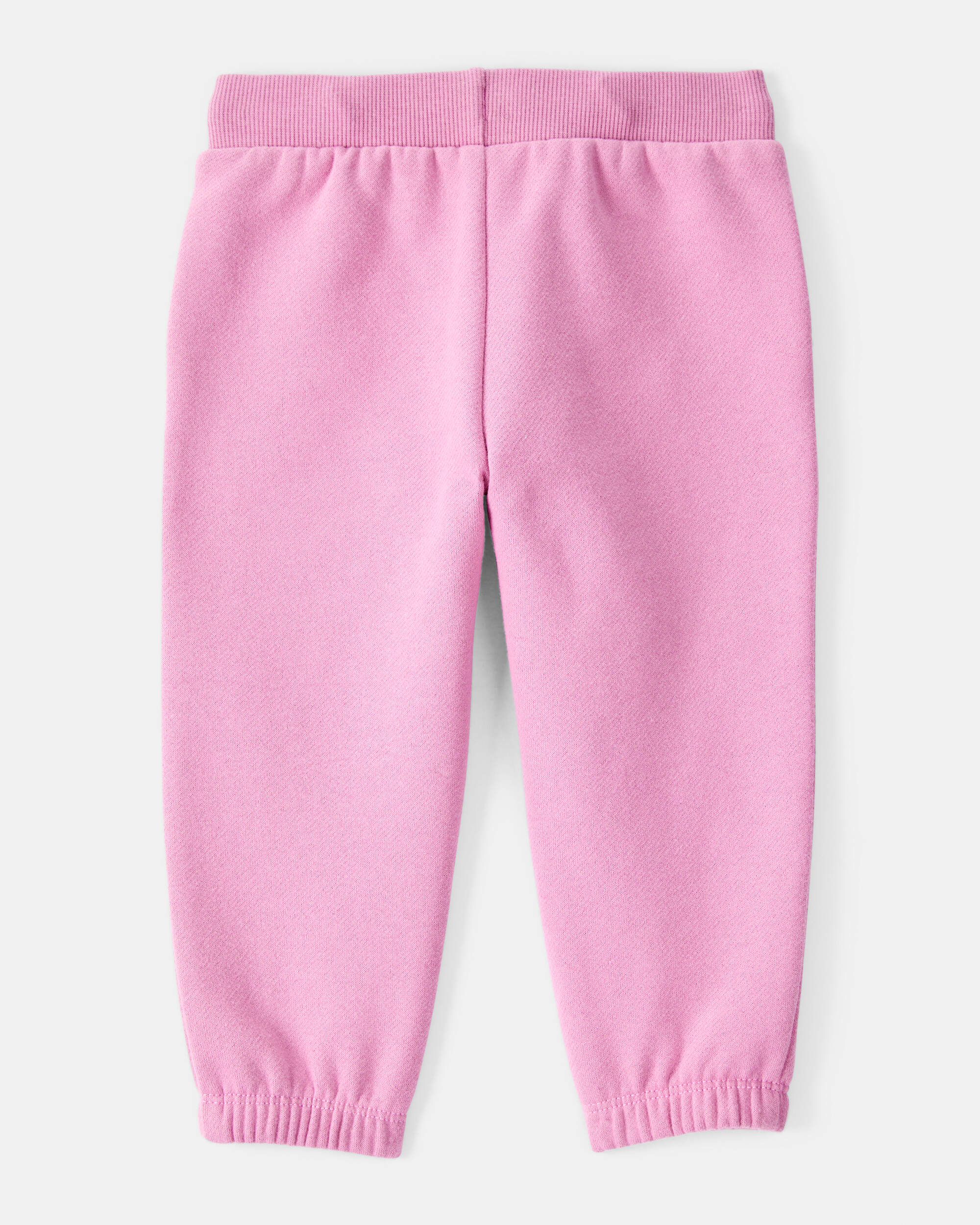 Baby Girl Cotton Joggers - Pink