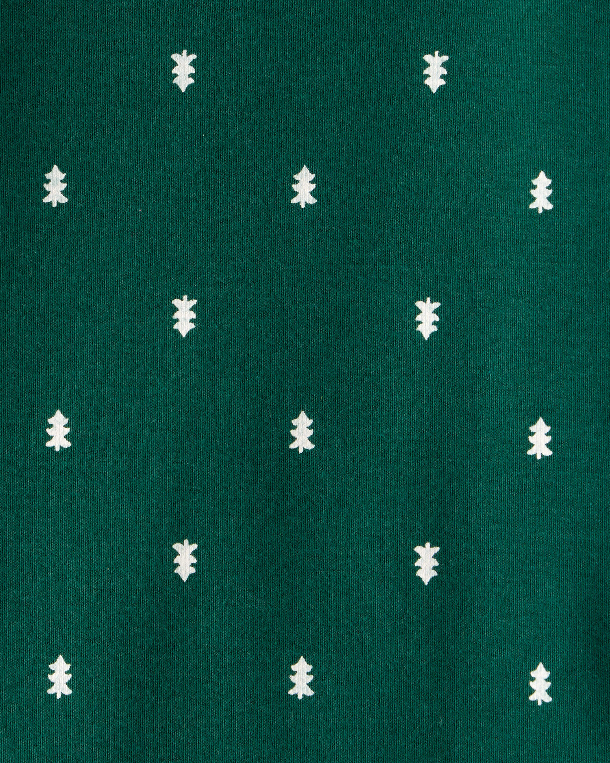 Baby Boy 4-Pack Christmas Print Long-Sleeve Multipack Bodysuits - White/Green