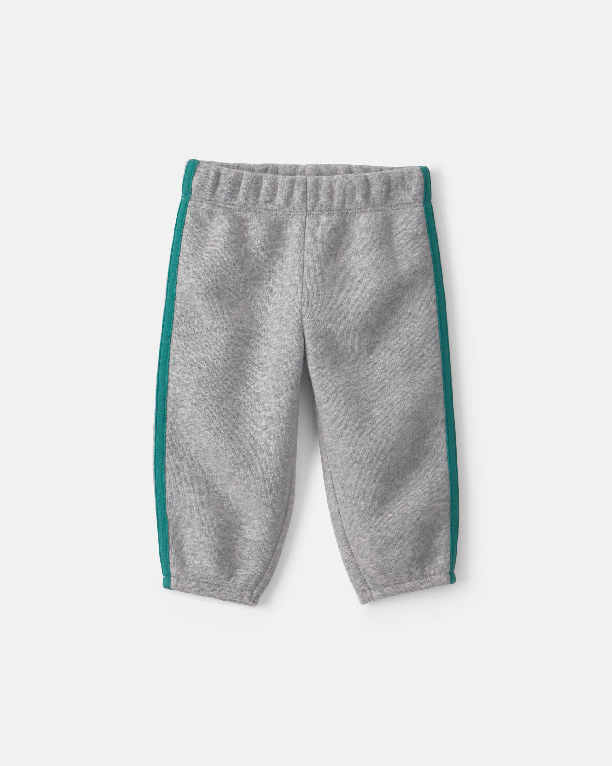 Baby Boy 3-Piece '28' Varsity Hooded Layering Set - Green