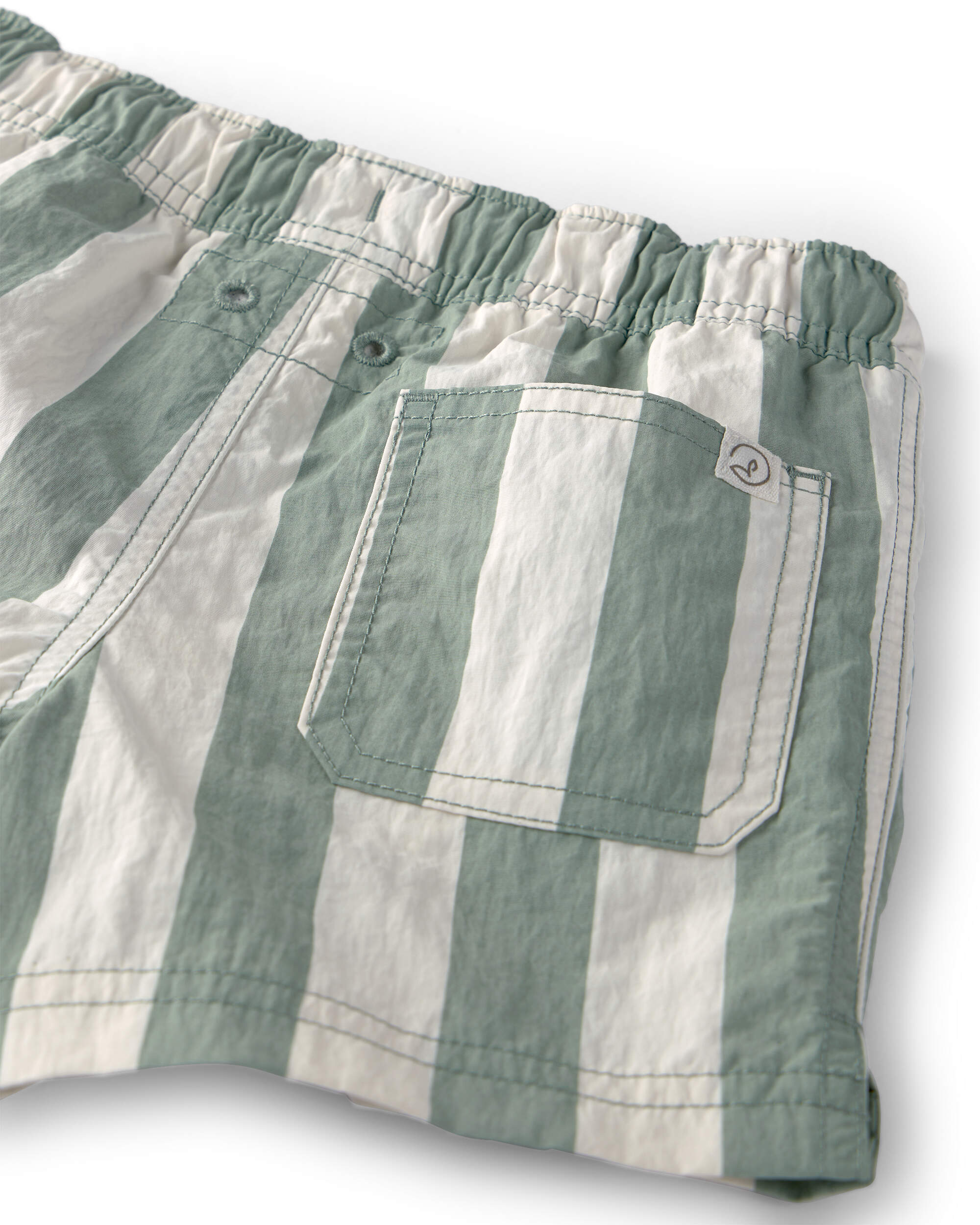 Boys Recycled Swim Trunks Stripes