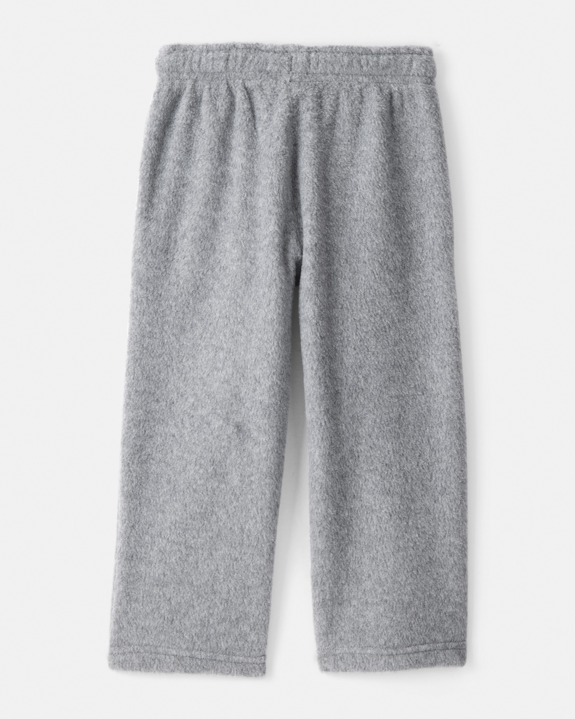 Toddler Boy Fleece Joggers - Grey