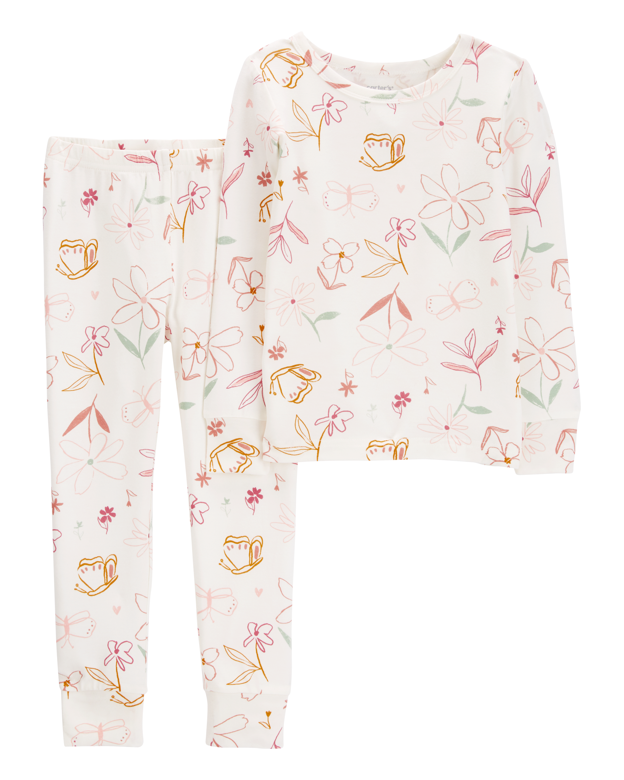 Toddler 2-Piece Ivory PurelySoft Pyjamas