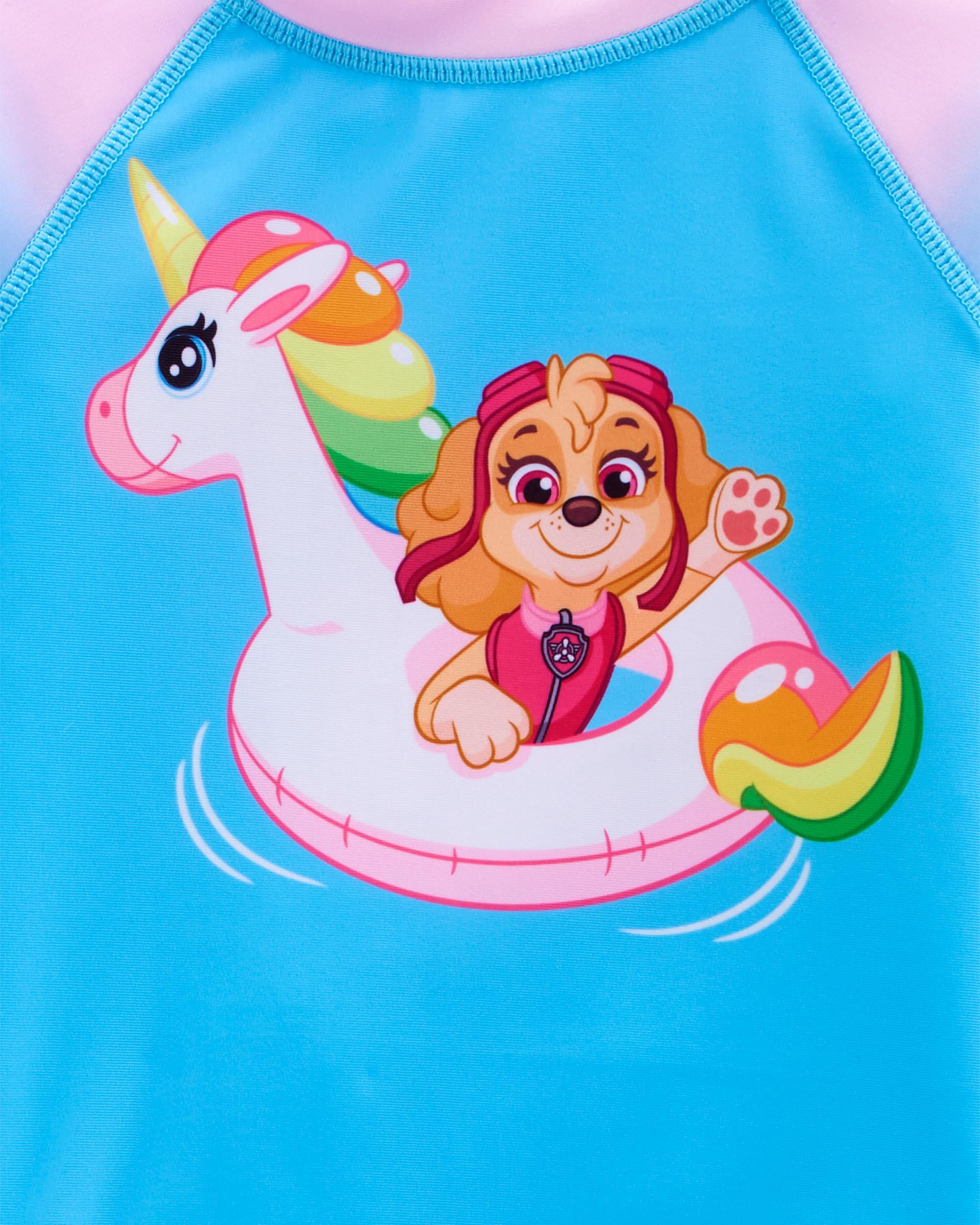 Paw patrol rash guard girl store