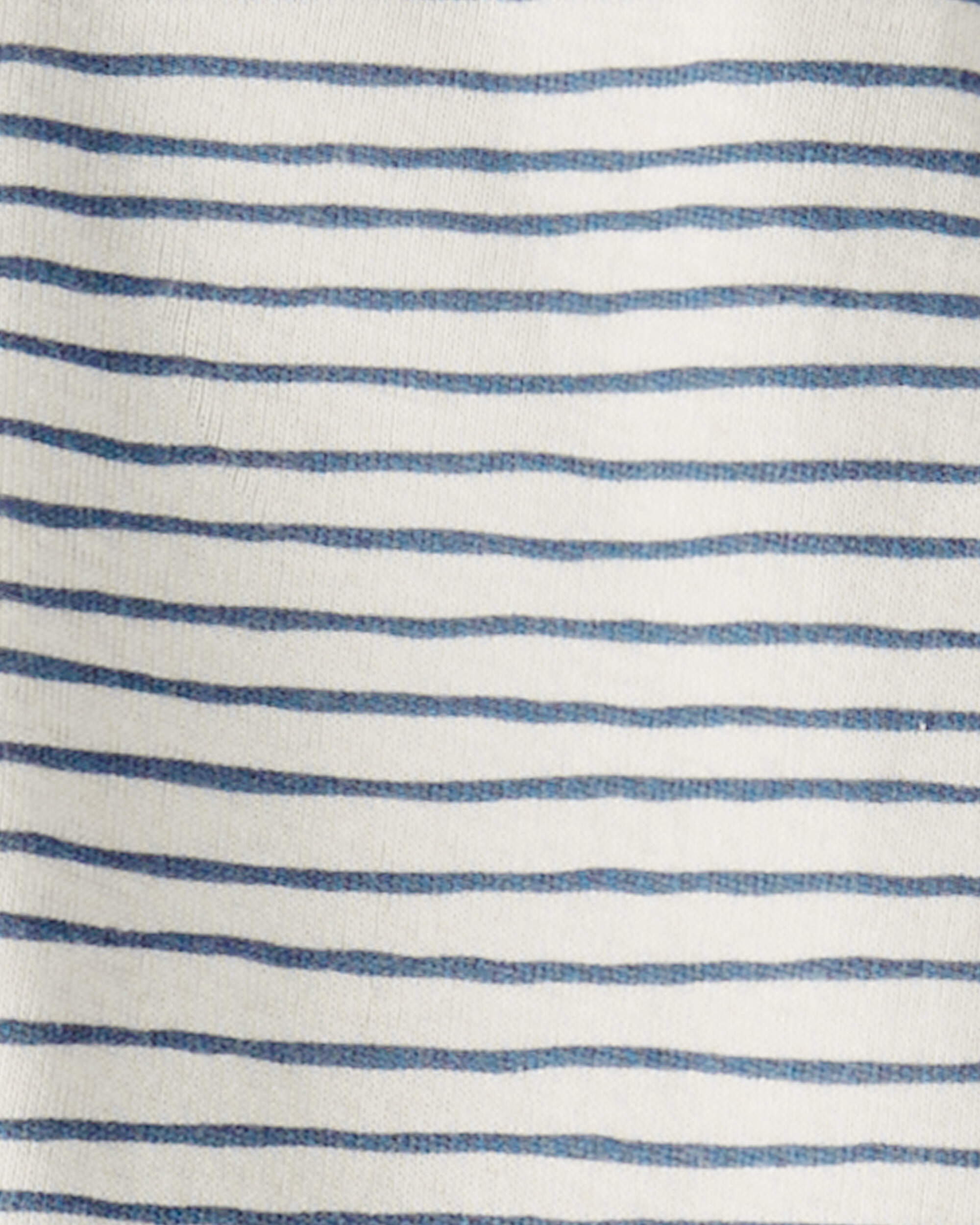 Baby Organic Cotton Sleeper Pyjamas Stripes