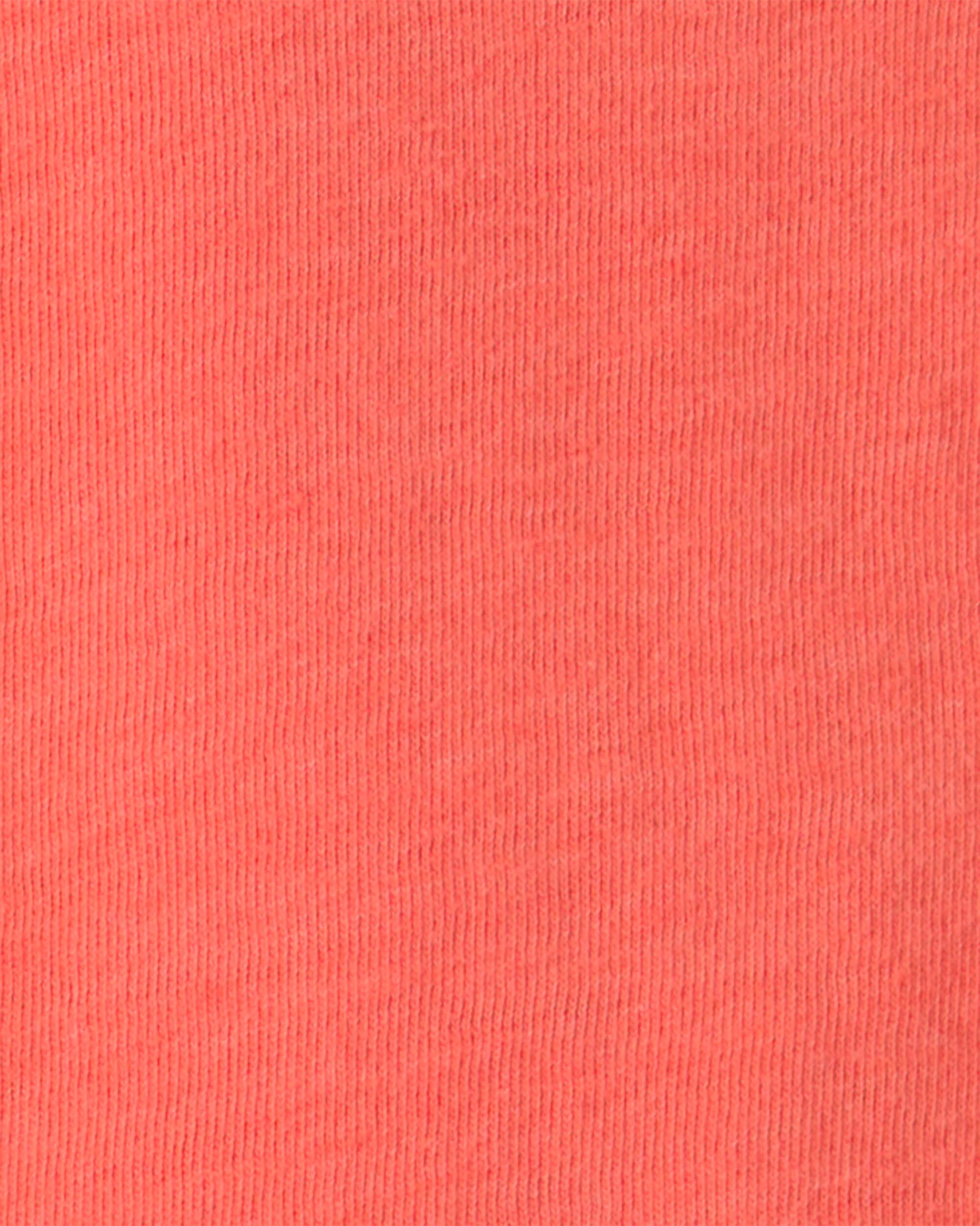 Baby Solid Pocket T-Shirt - Orange