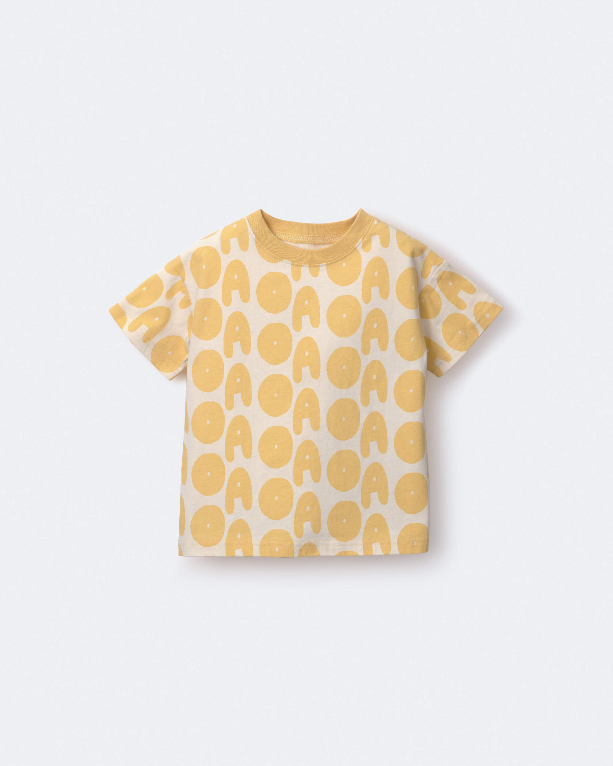 Toddler Relaxed Graphic Tee Otter Avenue Print - Yellow