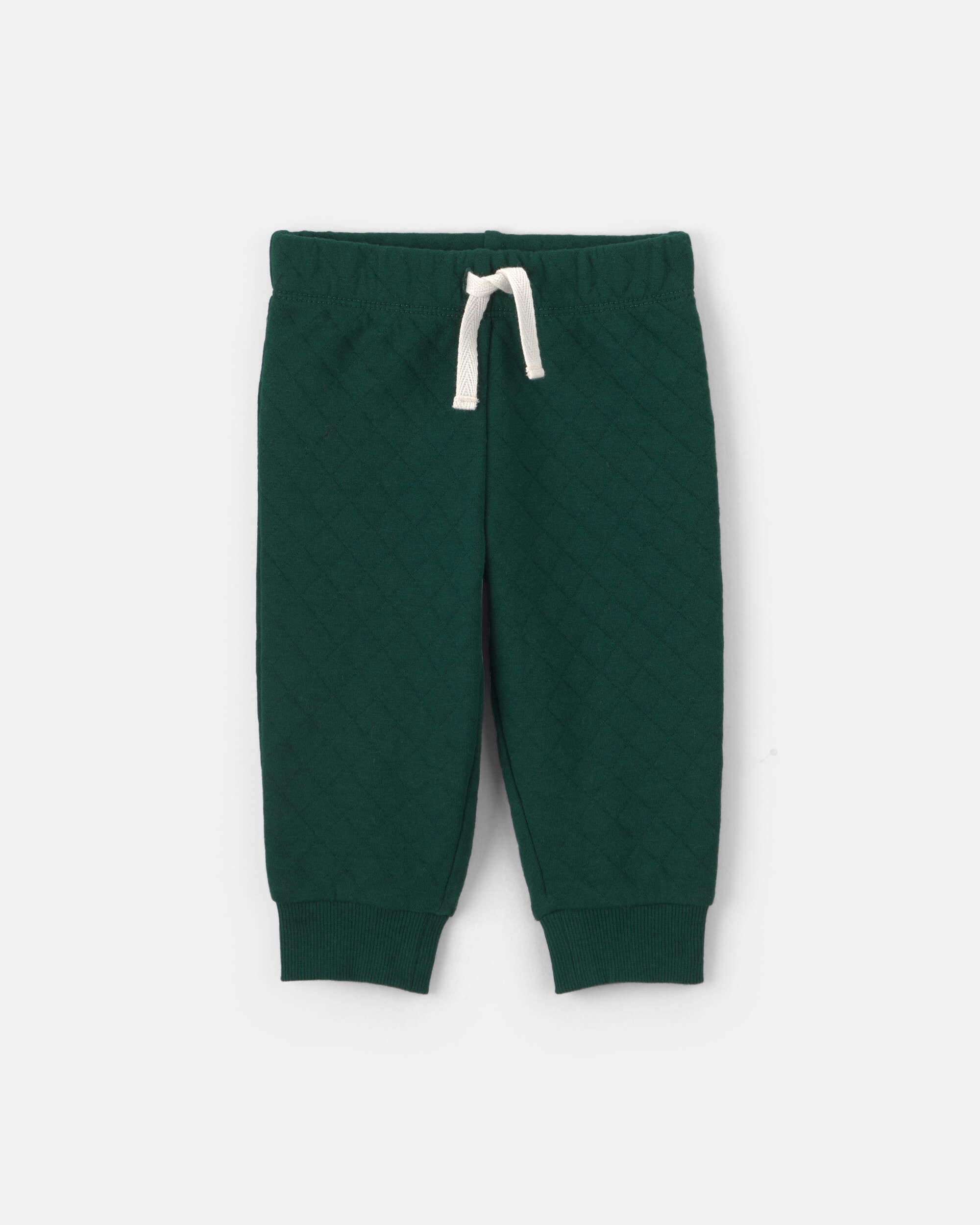 Baby Boy 2-Piece Woodland Long-Sleeve Bodysuit & Pant Set - Green/Cream