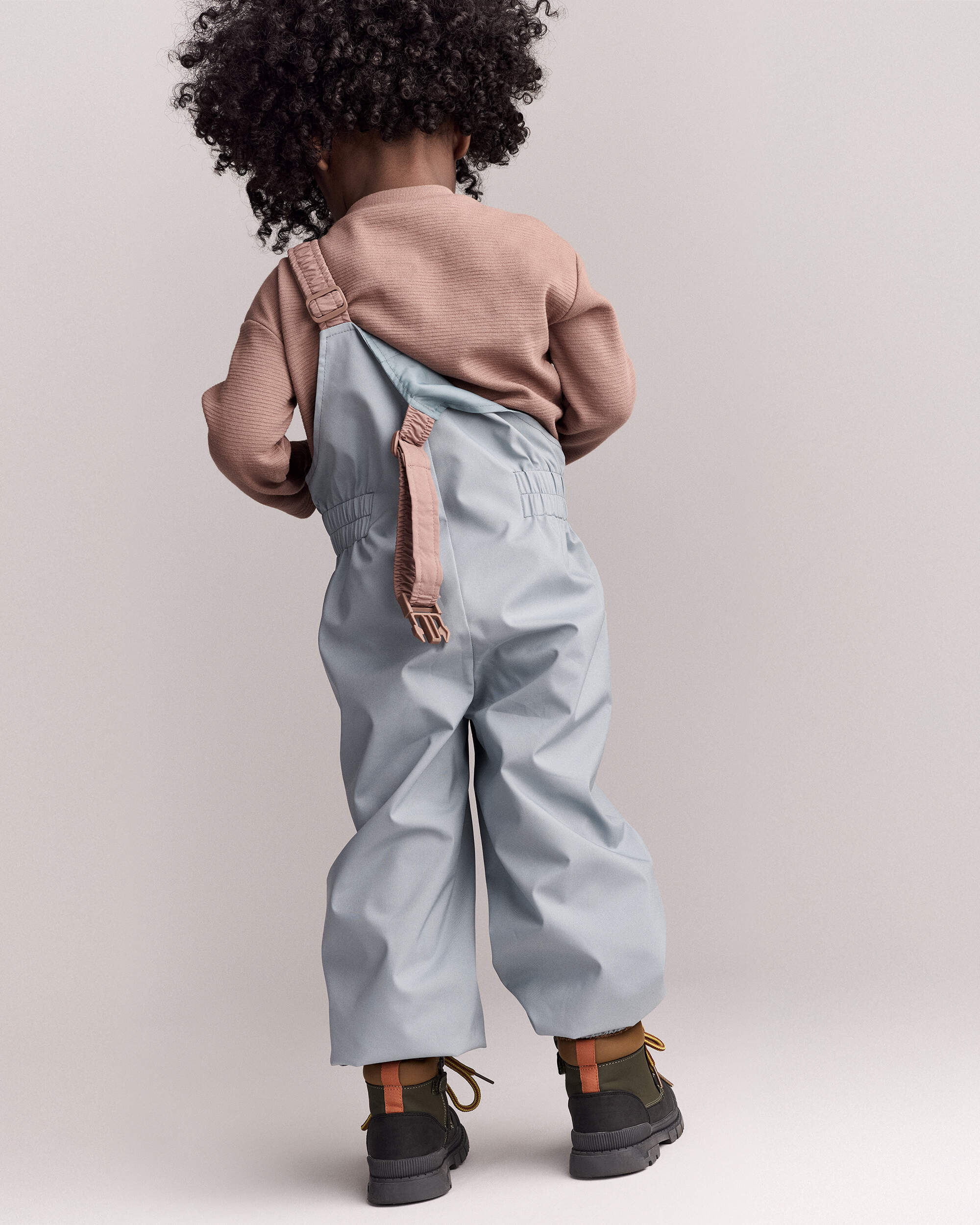 Toddler Rain Bib - Pale Blue