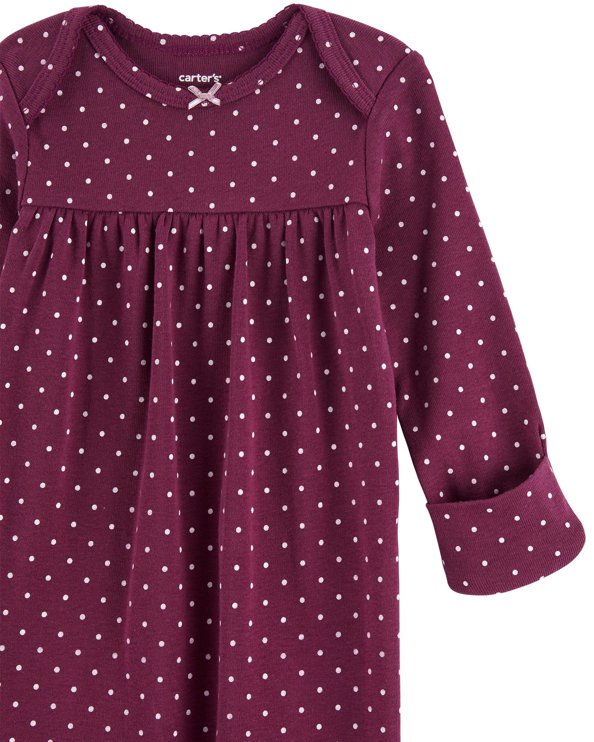 Pink Purple 2 Pack Sleeper Gowns Carter s Canada