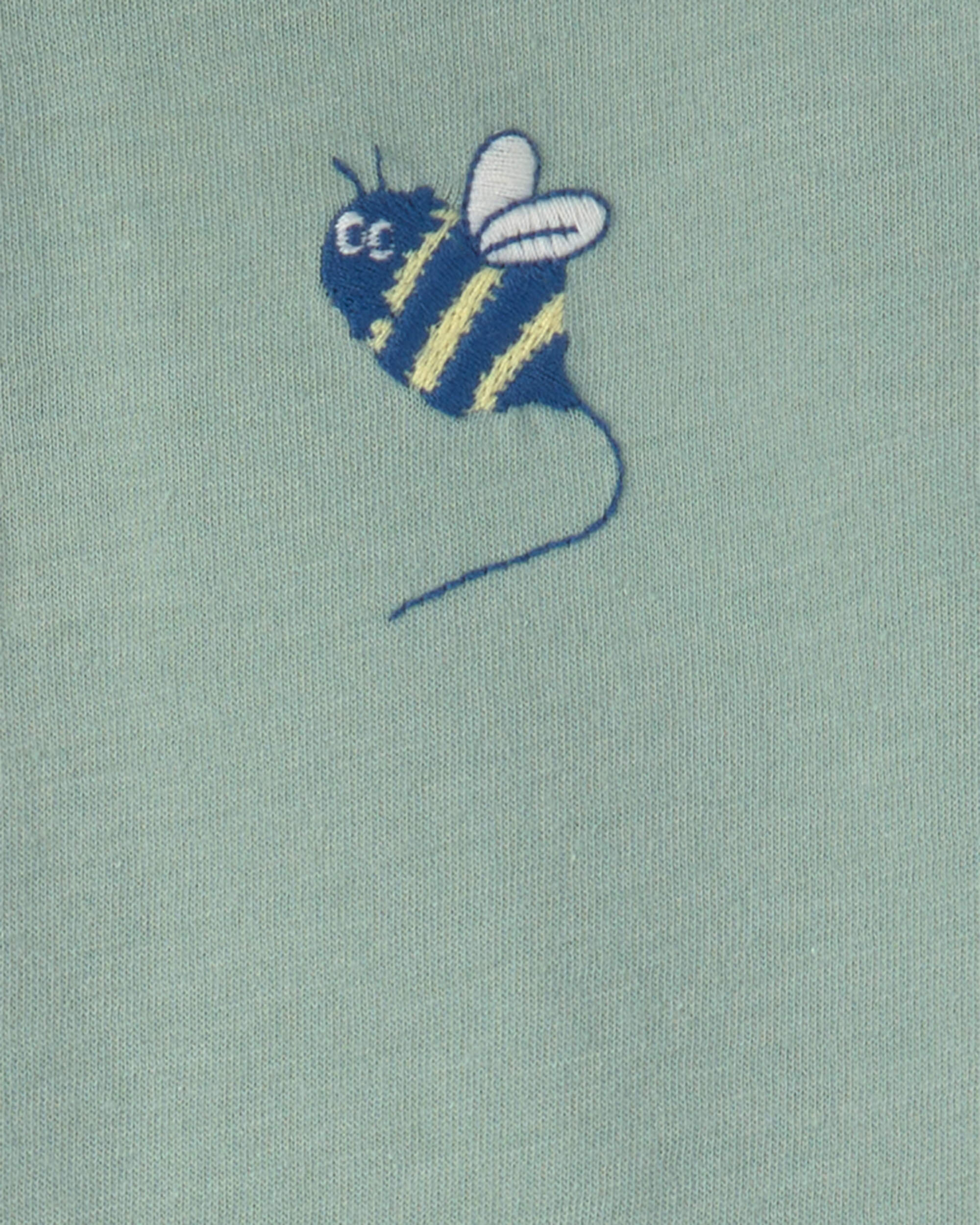 Toddler Boy Bumble Bee Short-Sleeve Polo Shirt - Green