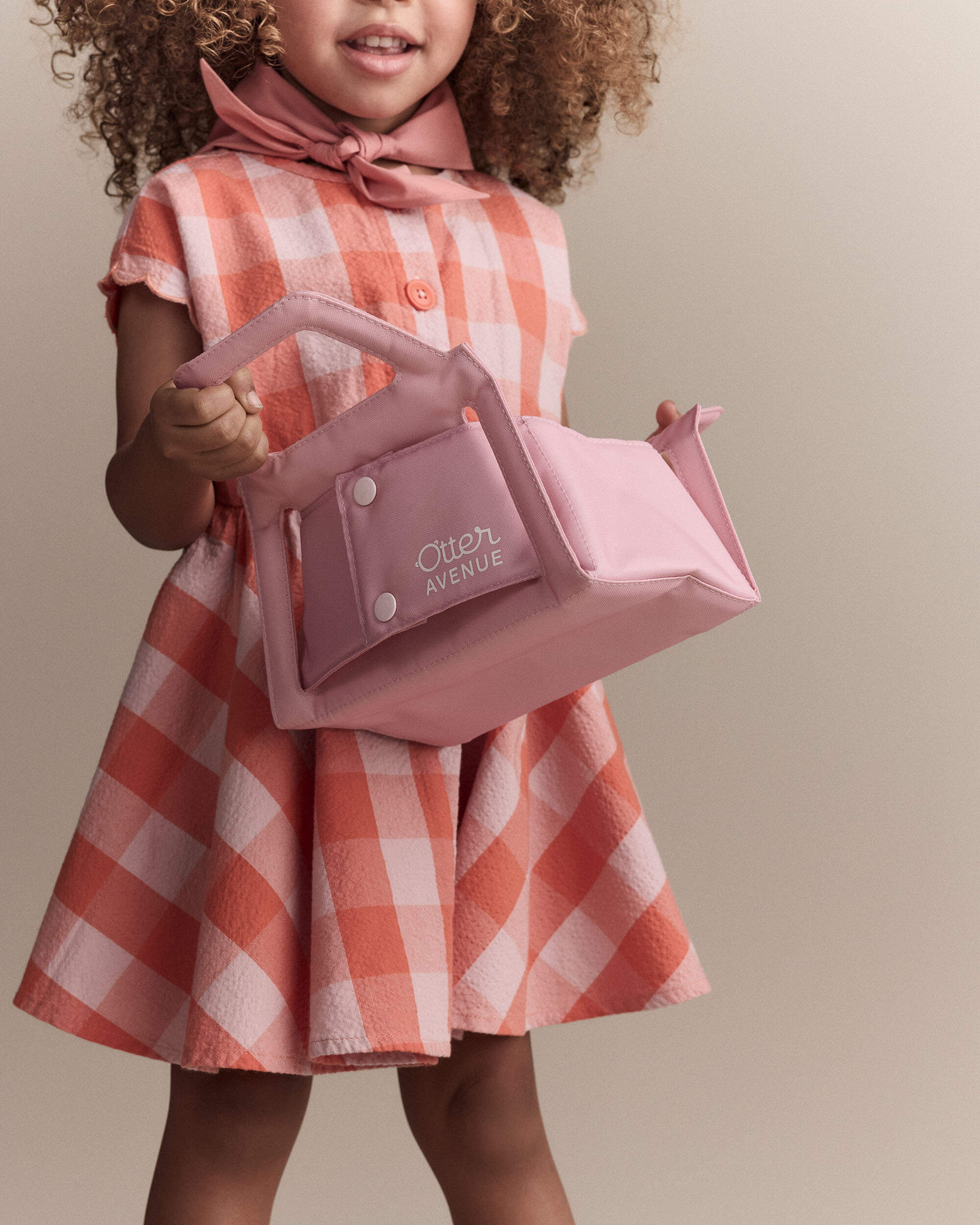 Toddler Girl Packable Purse - Light Pink