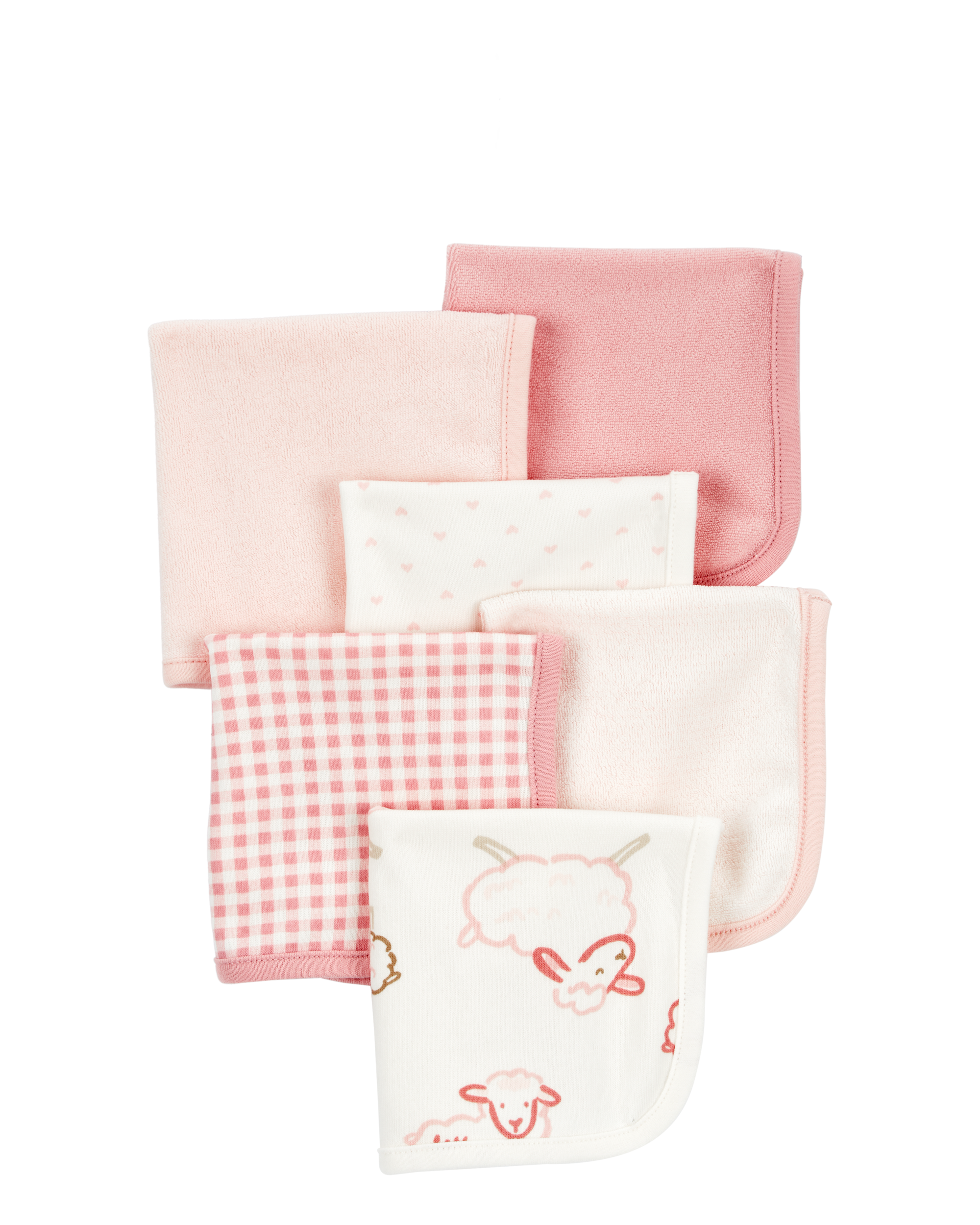 Baby 6-Pack Wash Cloths