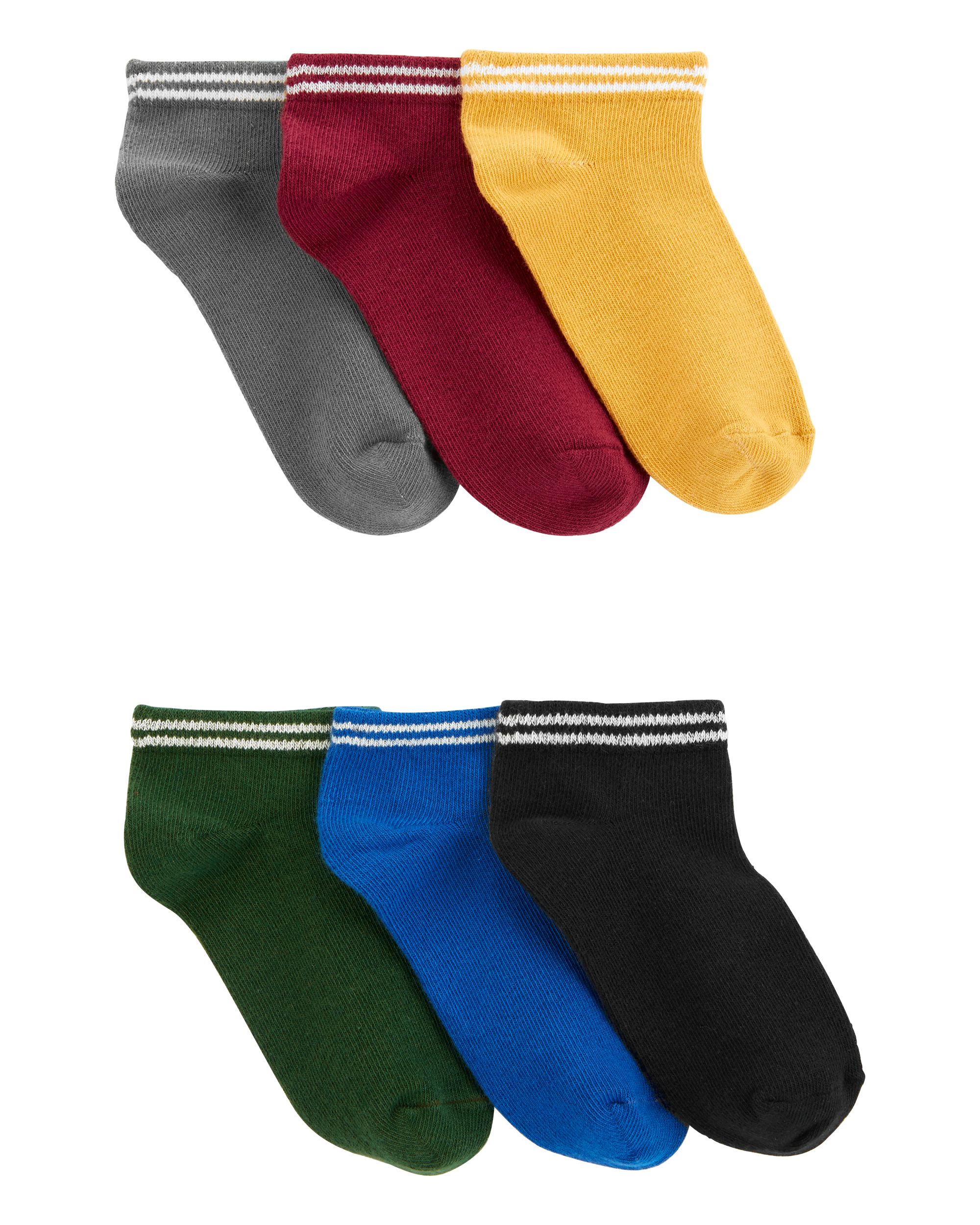 Kid 6-Pack Ankle Socks