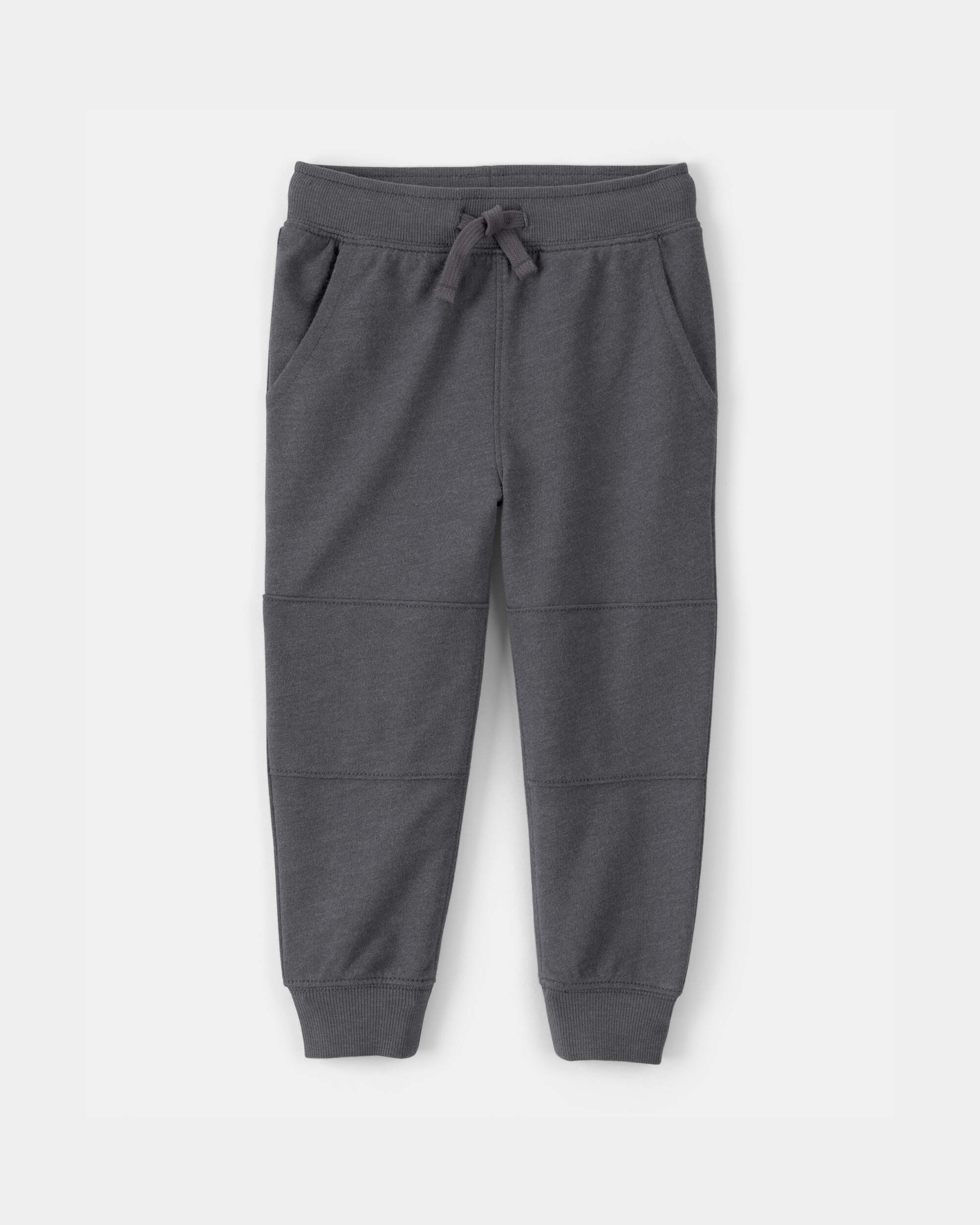 Toddler Boy French Terry Joggers - Grey