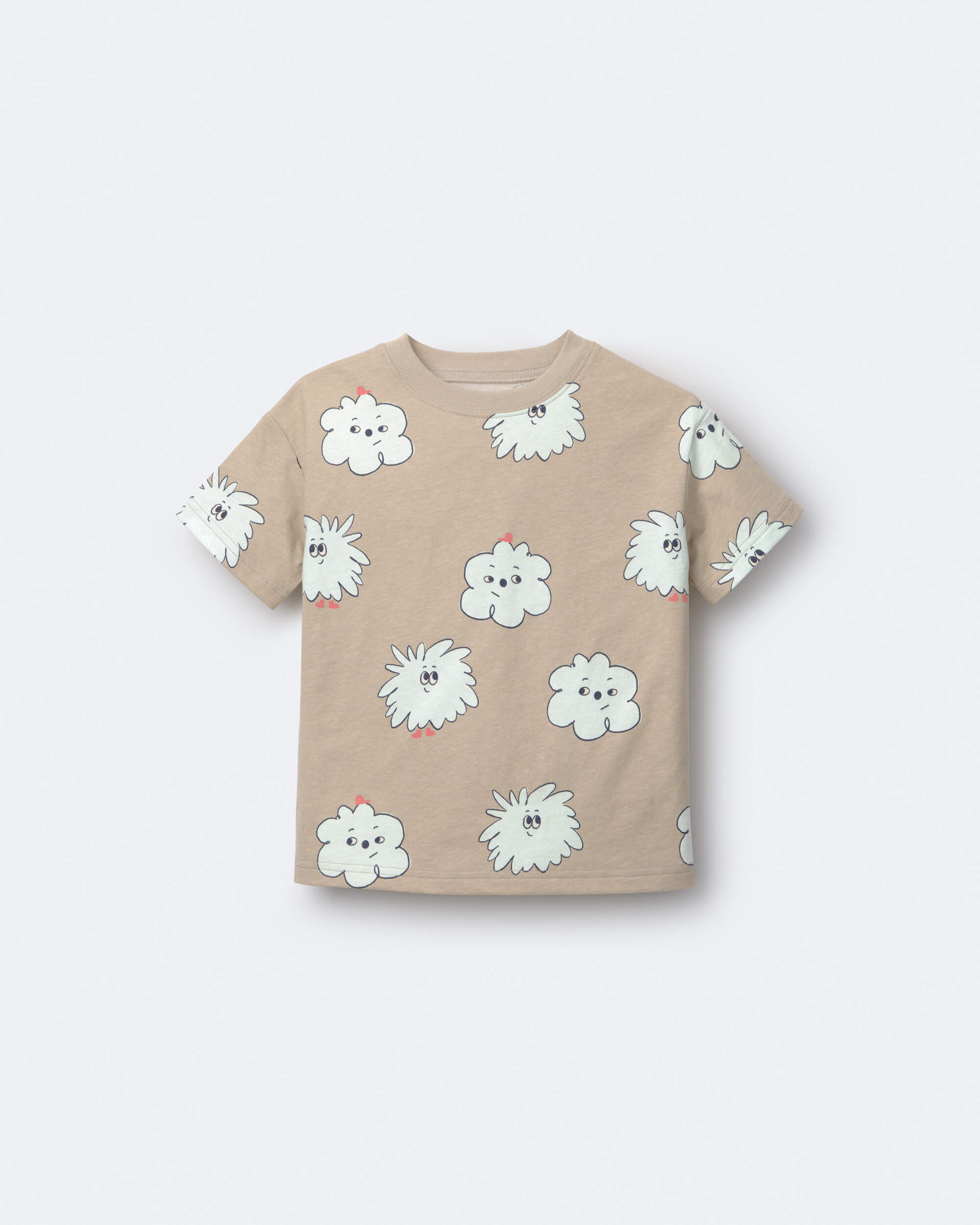 Toddler Squish Character Relaxed Graphic Tee - Khaki