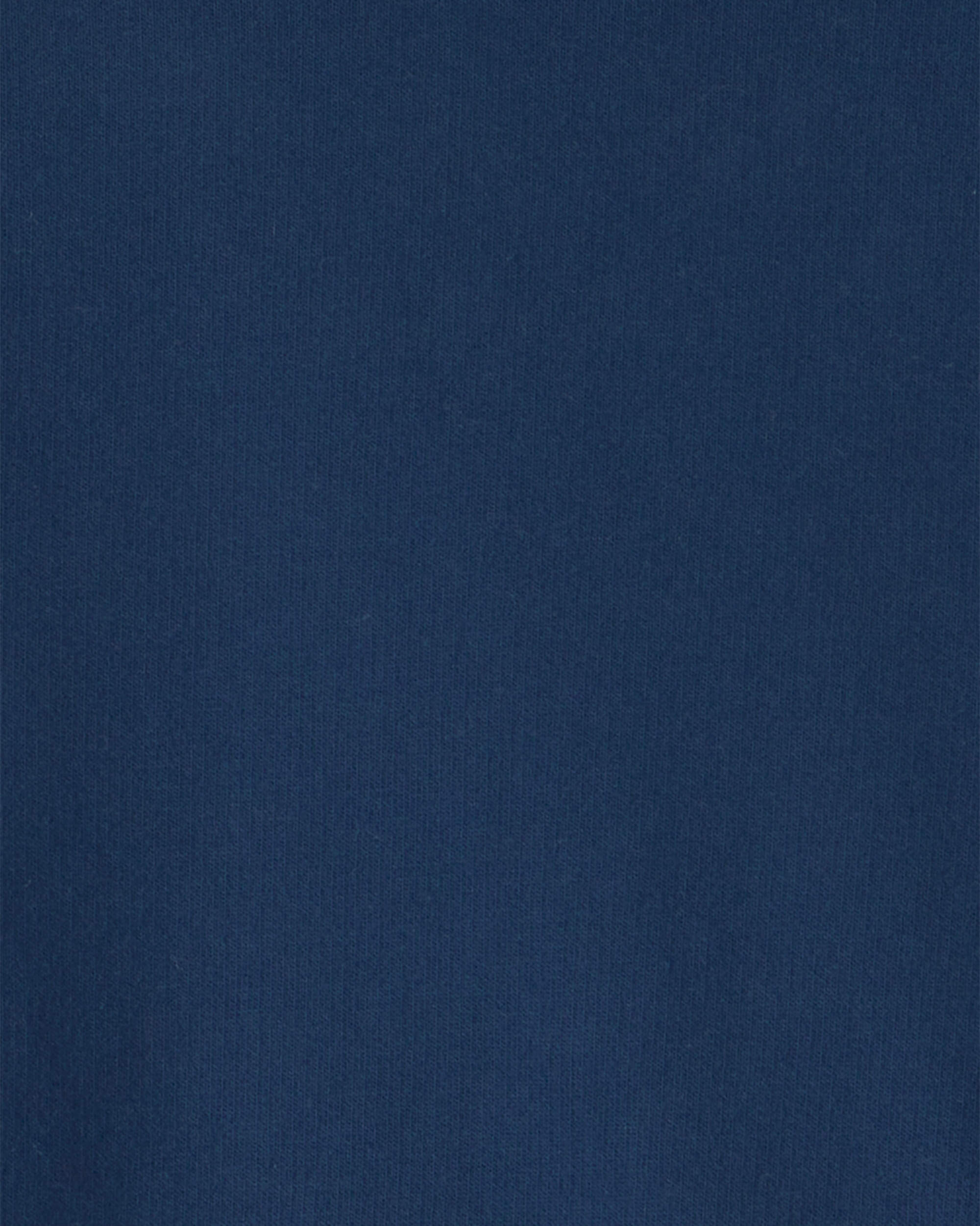 Boys French Terry Hoodie - Blue