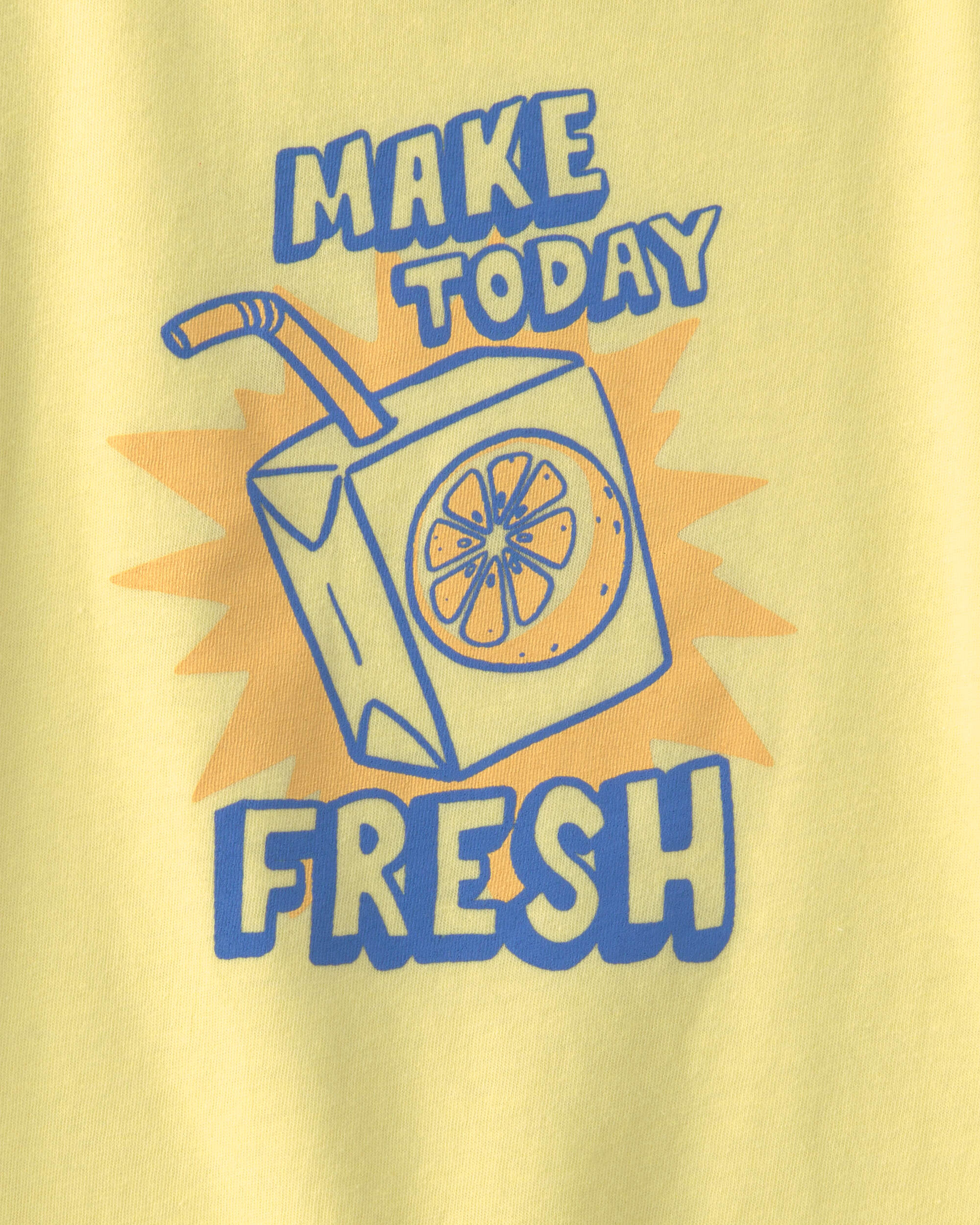 Toddler Juicebox Graphic Tee - Yellow