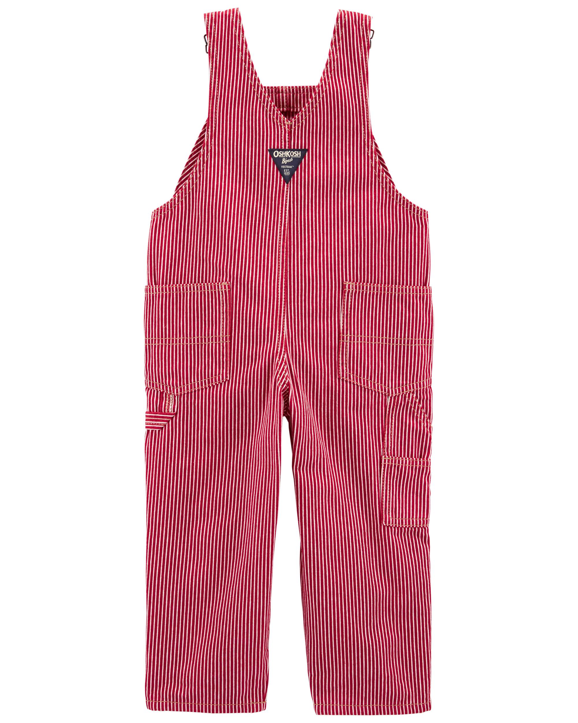 Hickory Stripe Overalls