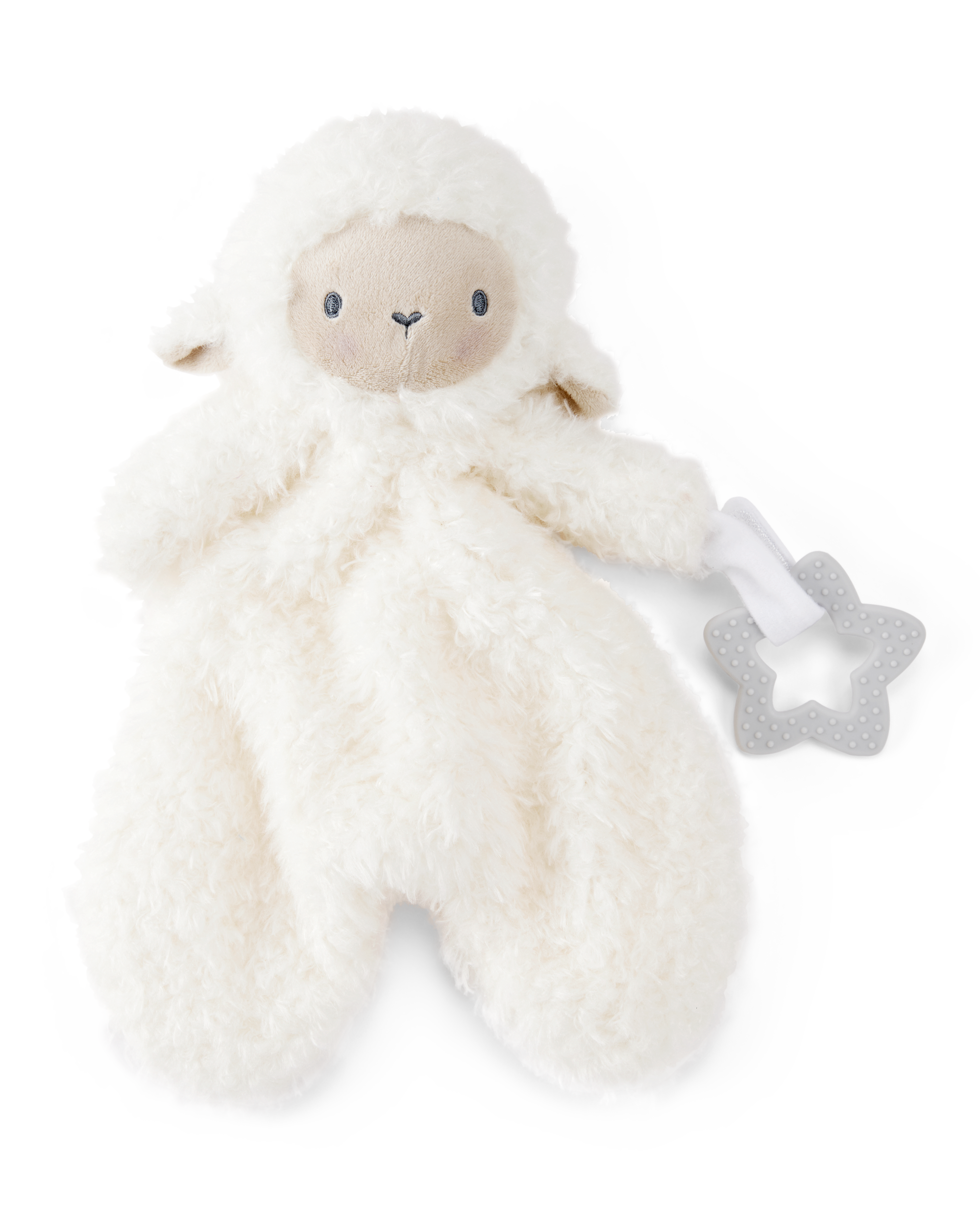 Baby Lamb Plush With Teether