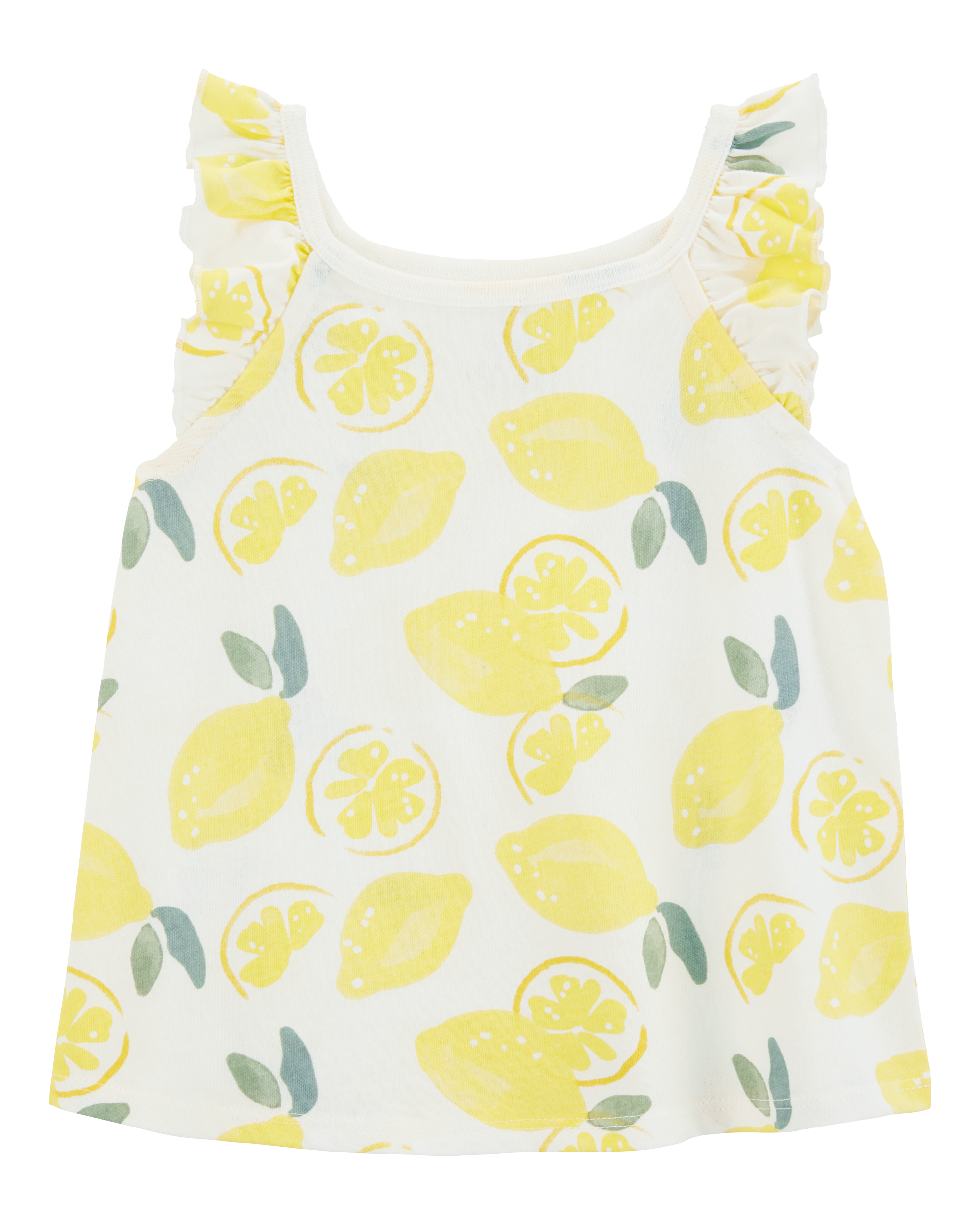 Toddler Lemon Vintage Muscle Tank
