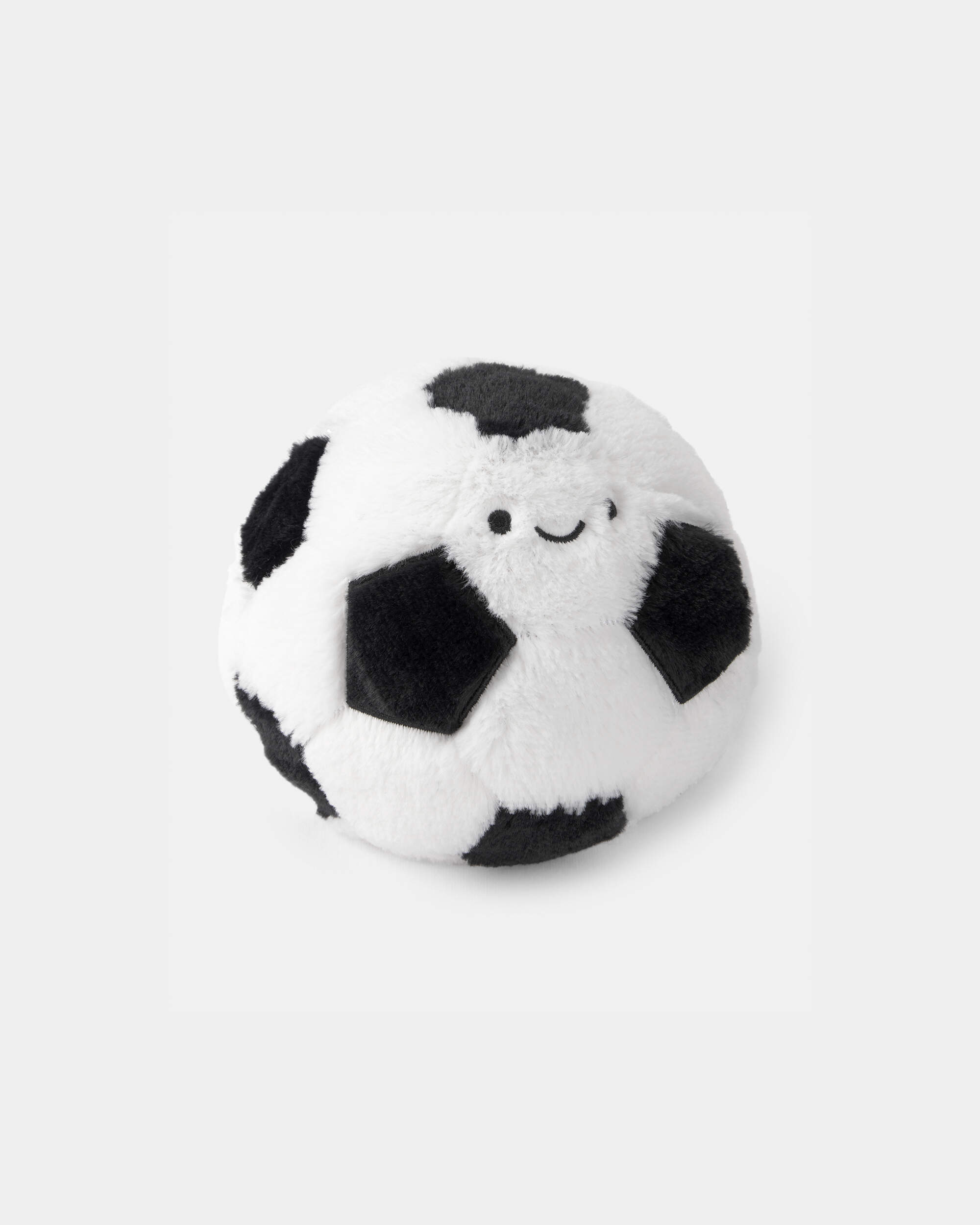 Soccer Ball Plush Toy - White