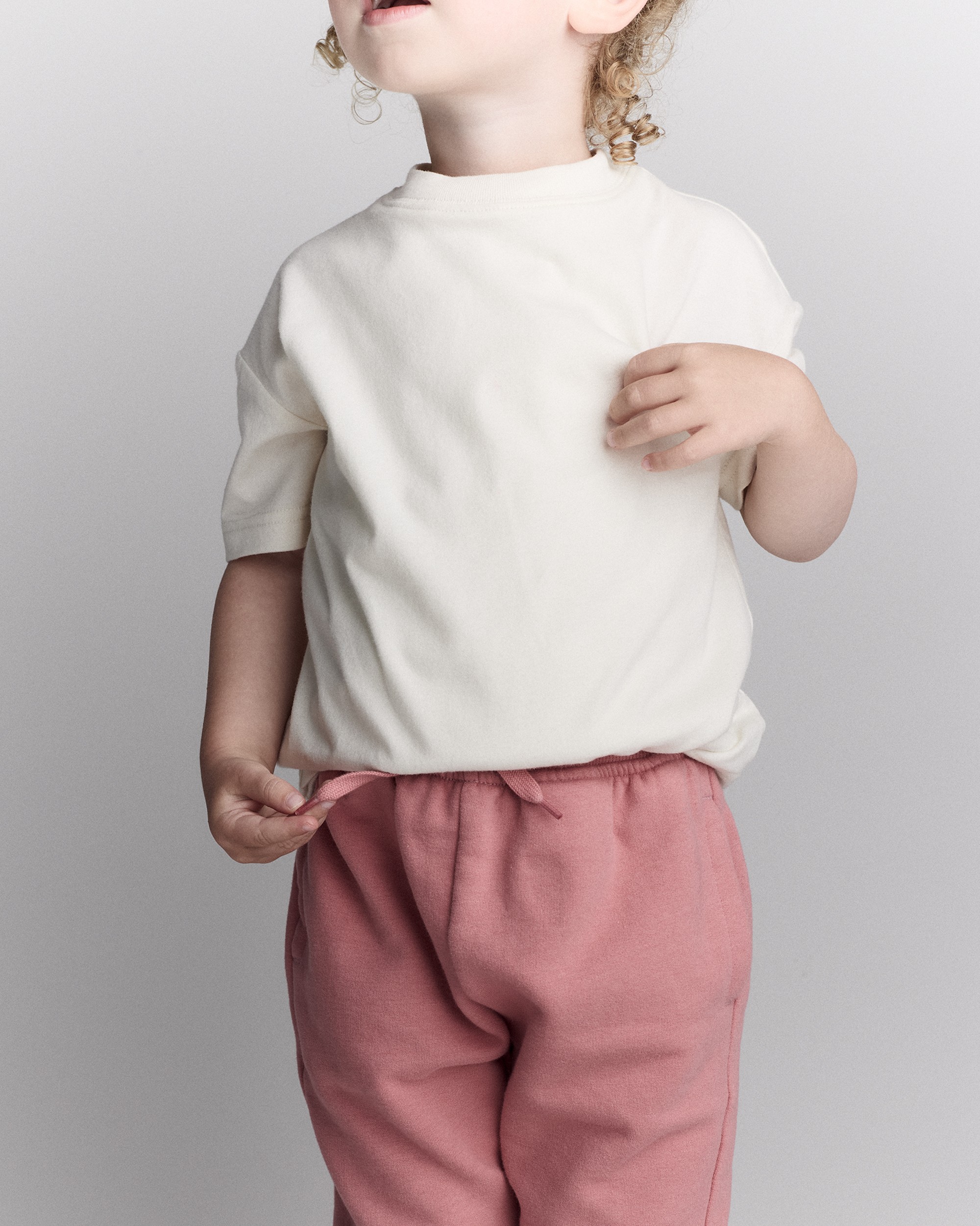 Toddler Short-Sleeve Relaxed Graphic Tee - Cream