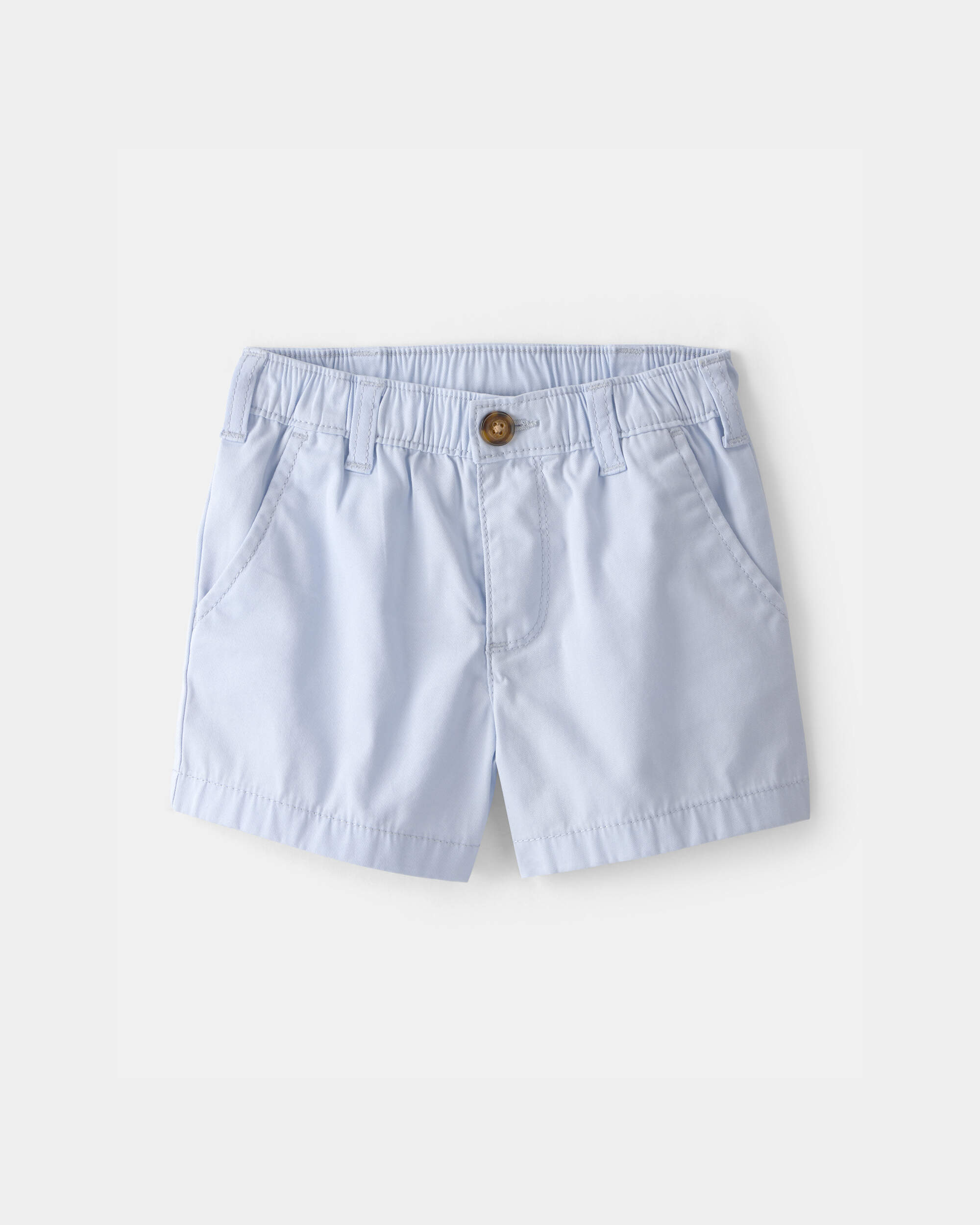 Toddler Boy Twill Shorts - Blue