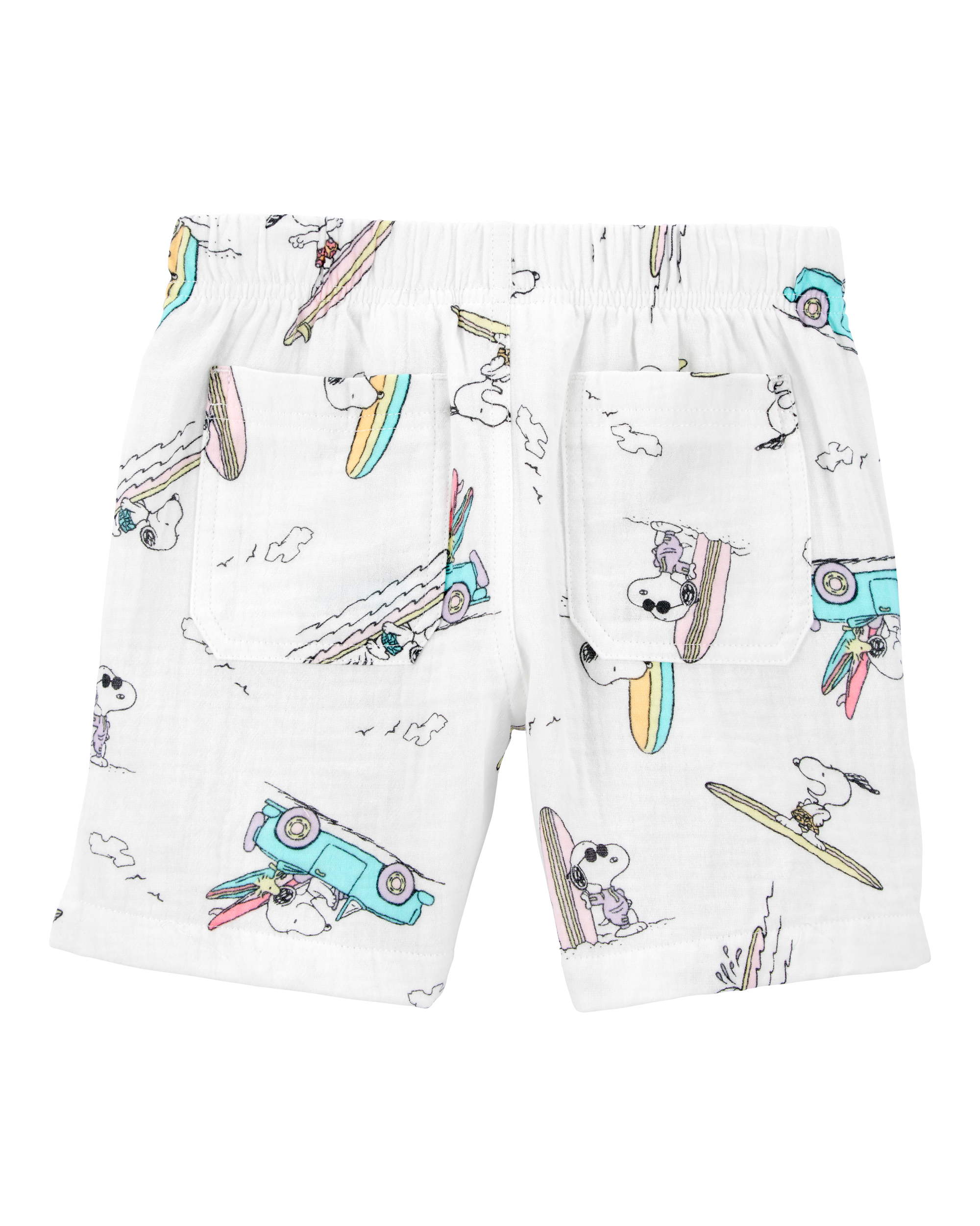 Toddler Boy Snoopy 2-Piece Gauze Outfit Set