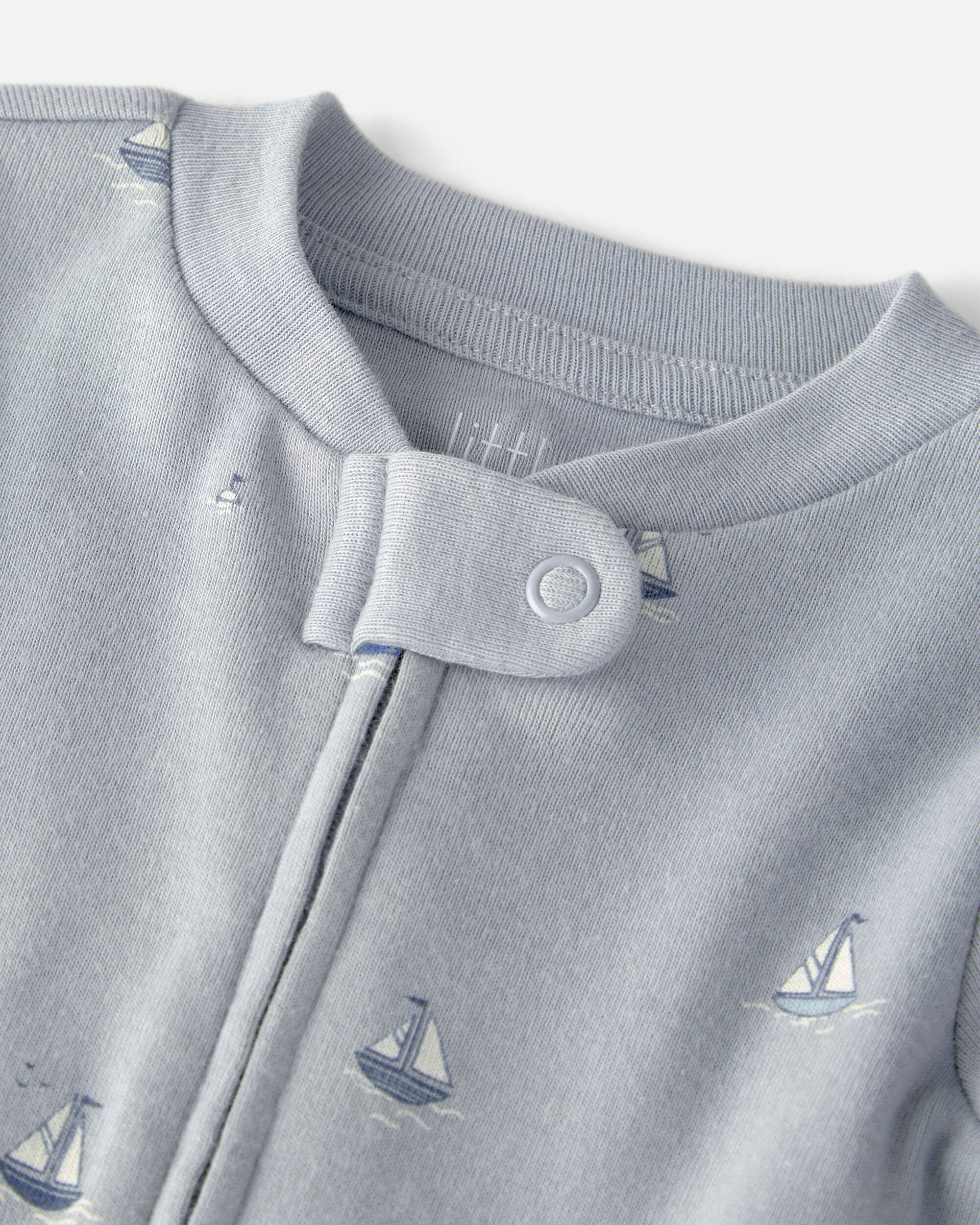 Baby Organic Cotton Sleeper Pyjama Sail Away Print