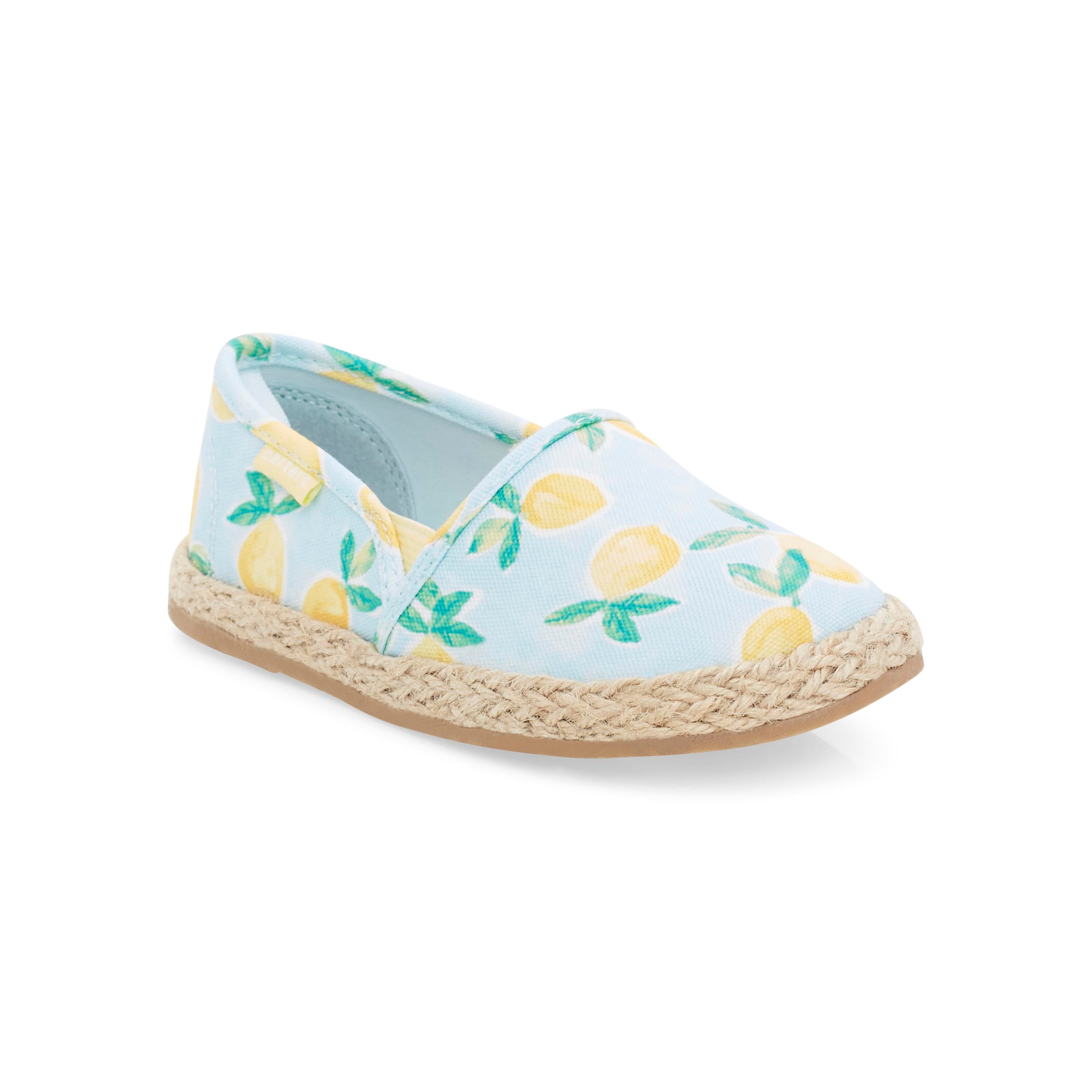Multi Lemon Espadrille Shoes Carter s Oshkosh Canada