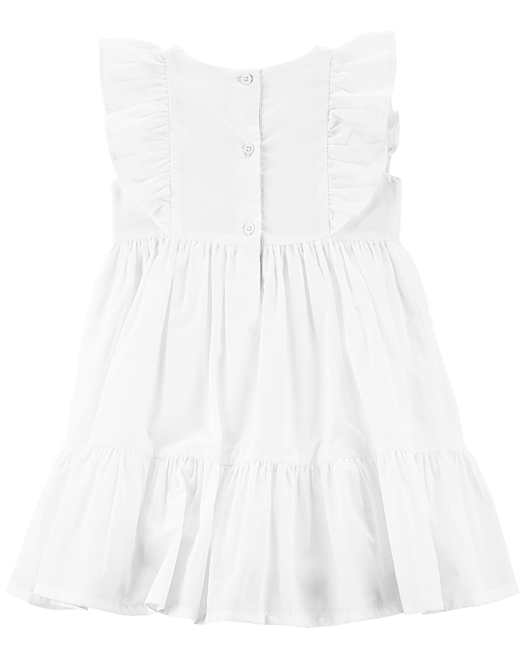 Toddler white sundress store