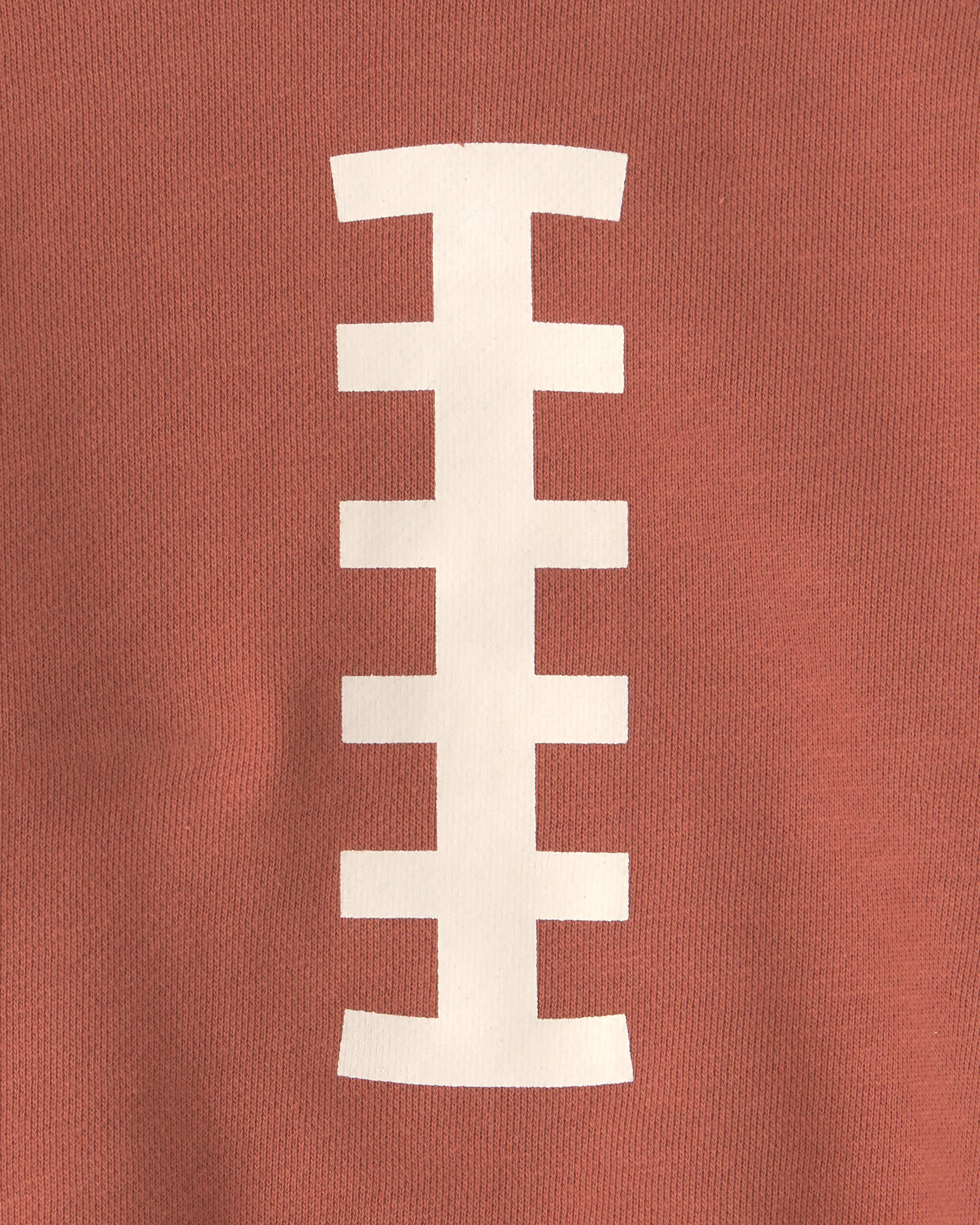 Baby Organic Cotton 'Game Day' French Terry Graphic Bubble