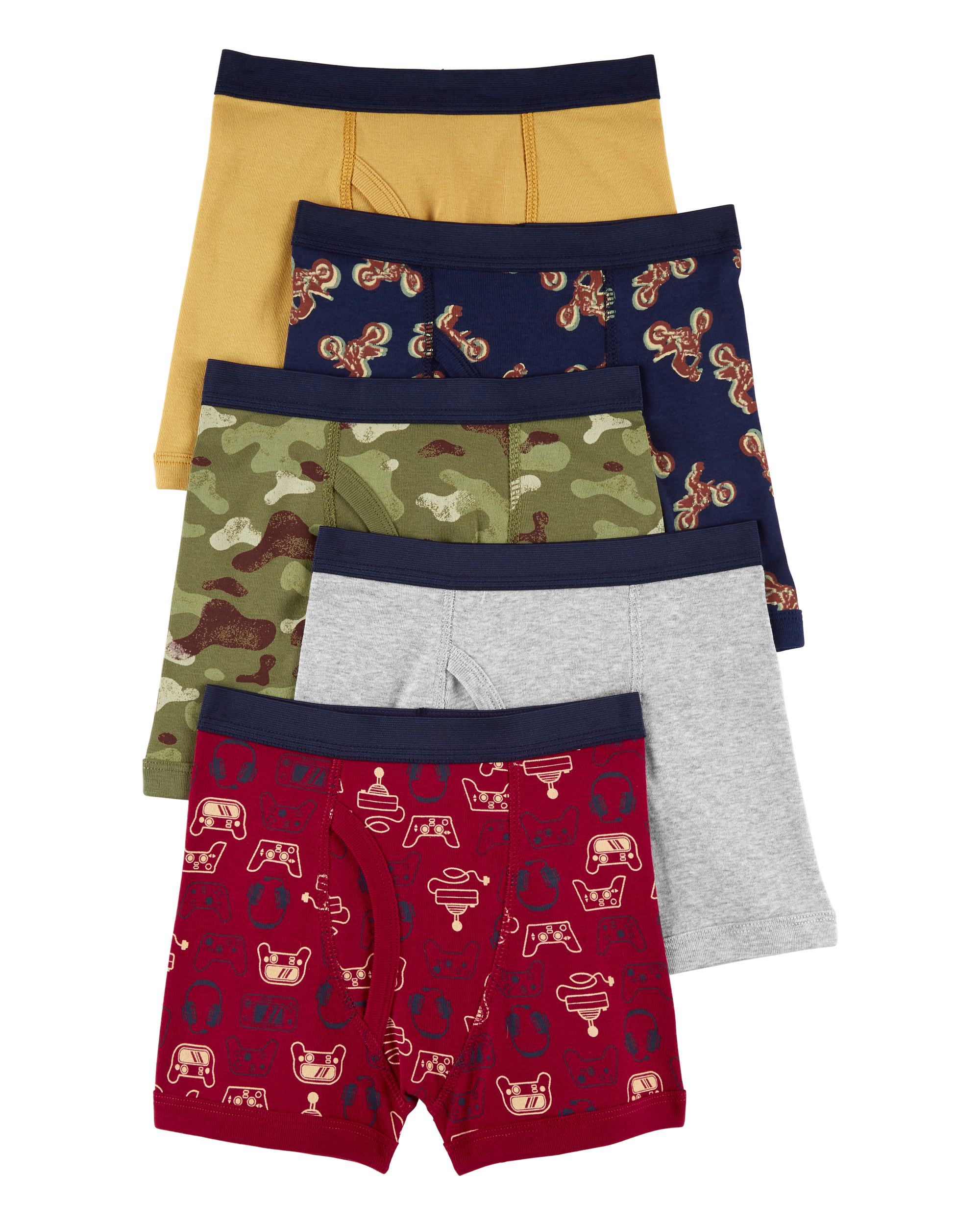Boys 5-Pack Boxer Briefs