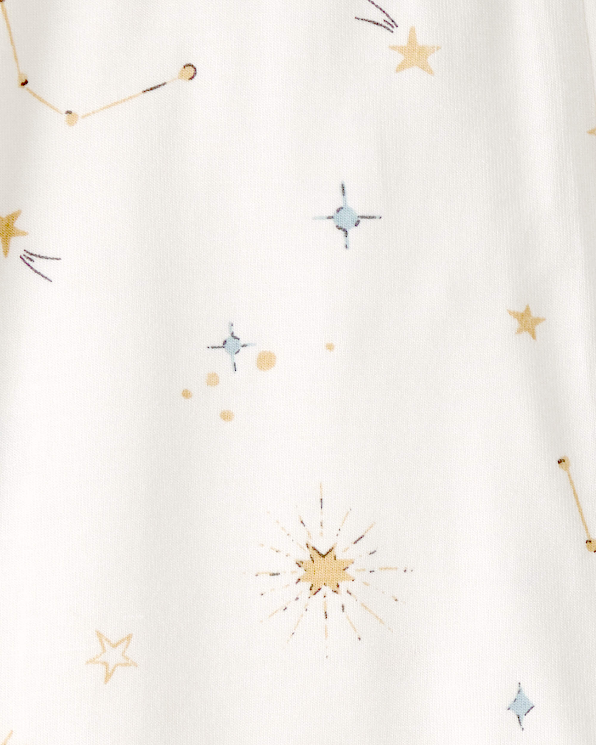 Baby Constellation 2-Way Zip PurelySoft Sleeper - Cream