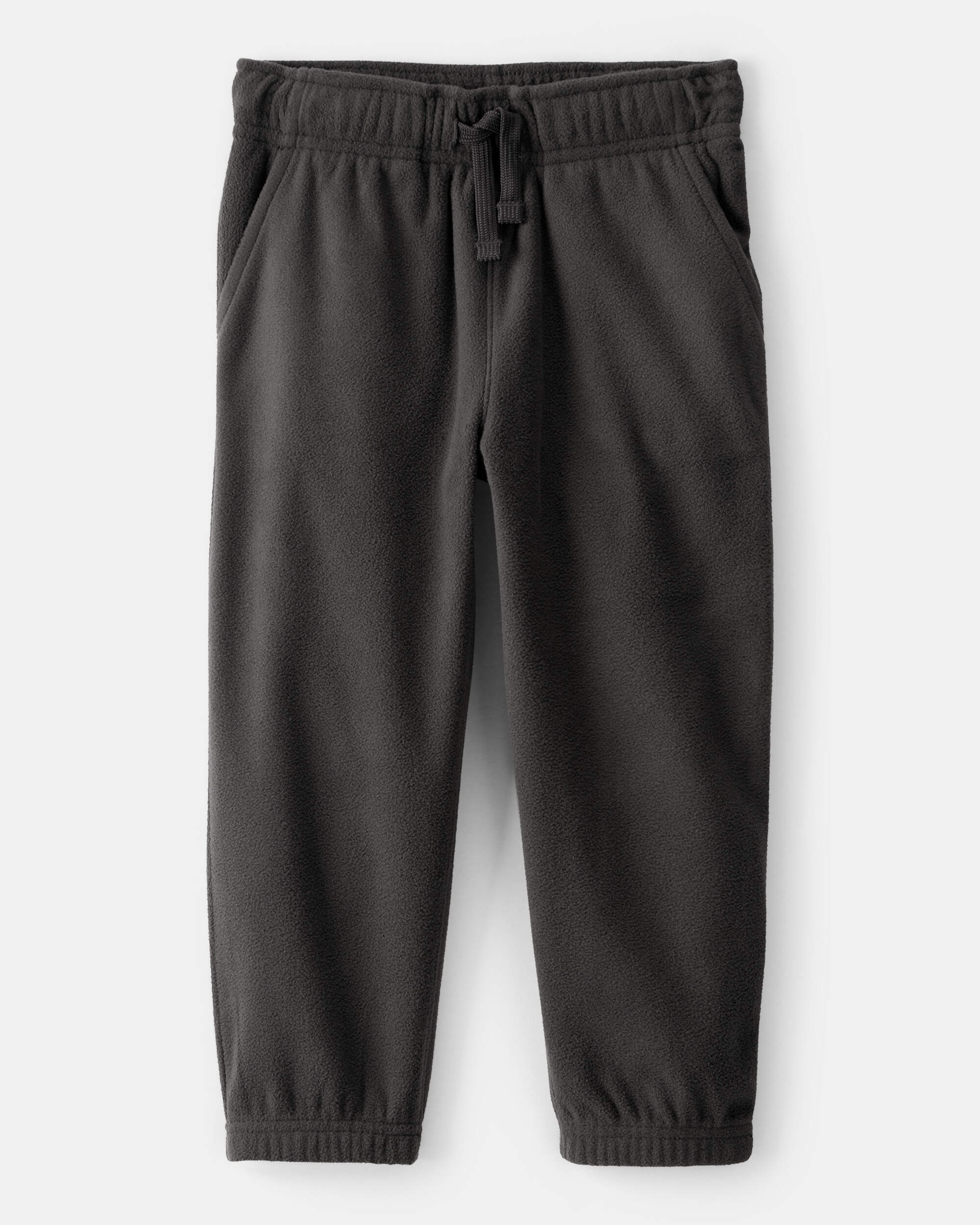 Toddler Boy Fleece Joggers - Black