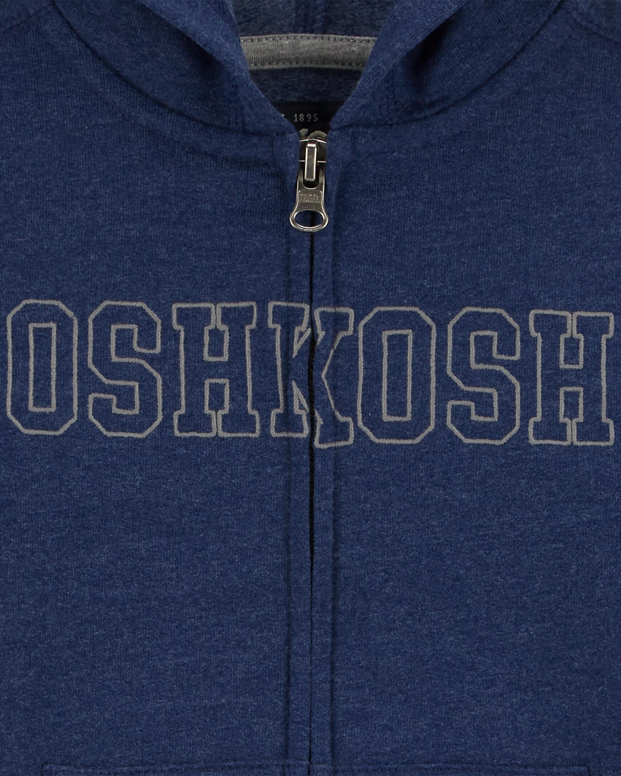Oshkosh logo hoodie shop