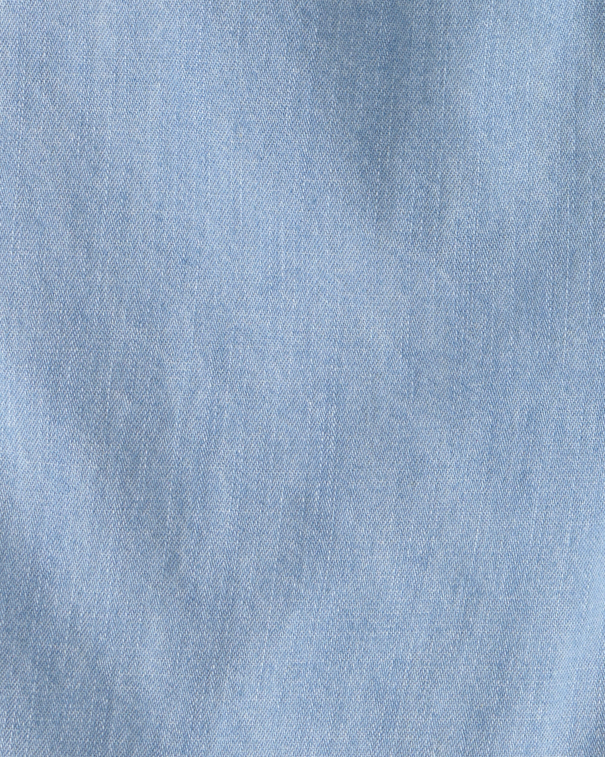 Boys Organic Cotton Chambray Shorts